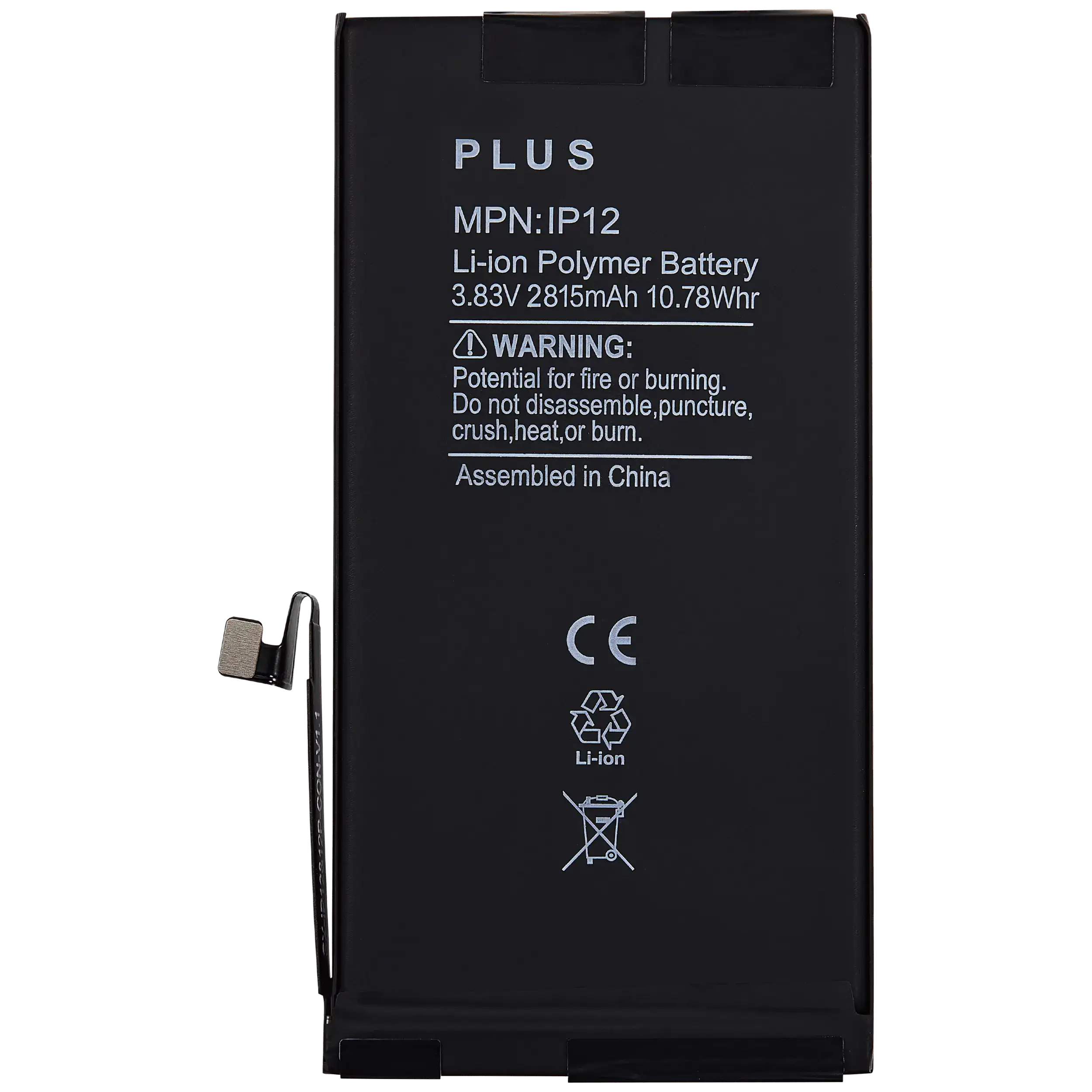 Batería de Reemplazo para iPhone 12 / 12 Pro – AmpSentrix Plus (AUTO PROGRAMABLE)