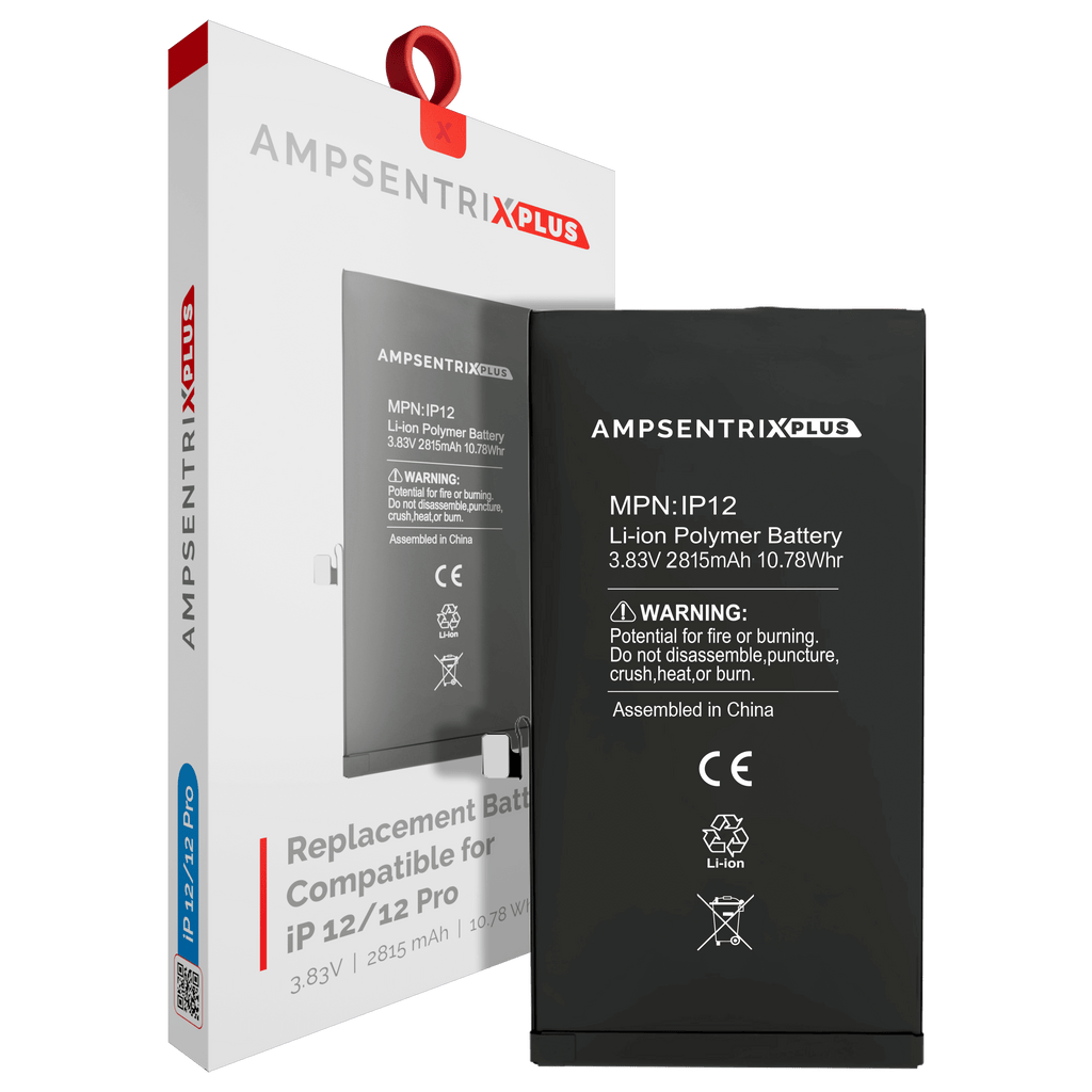 Batería de Reemplazo para iPhone 12 / 12 Pro – AmpSentrix Plus (AUTO PROGRAMABLE)
