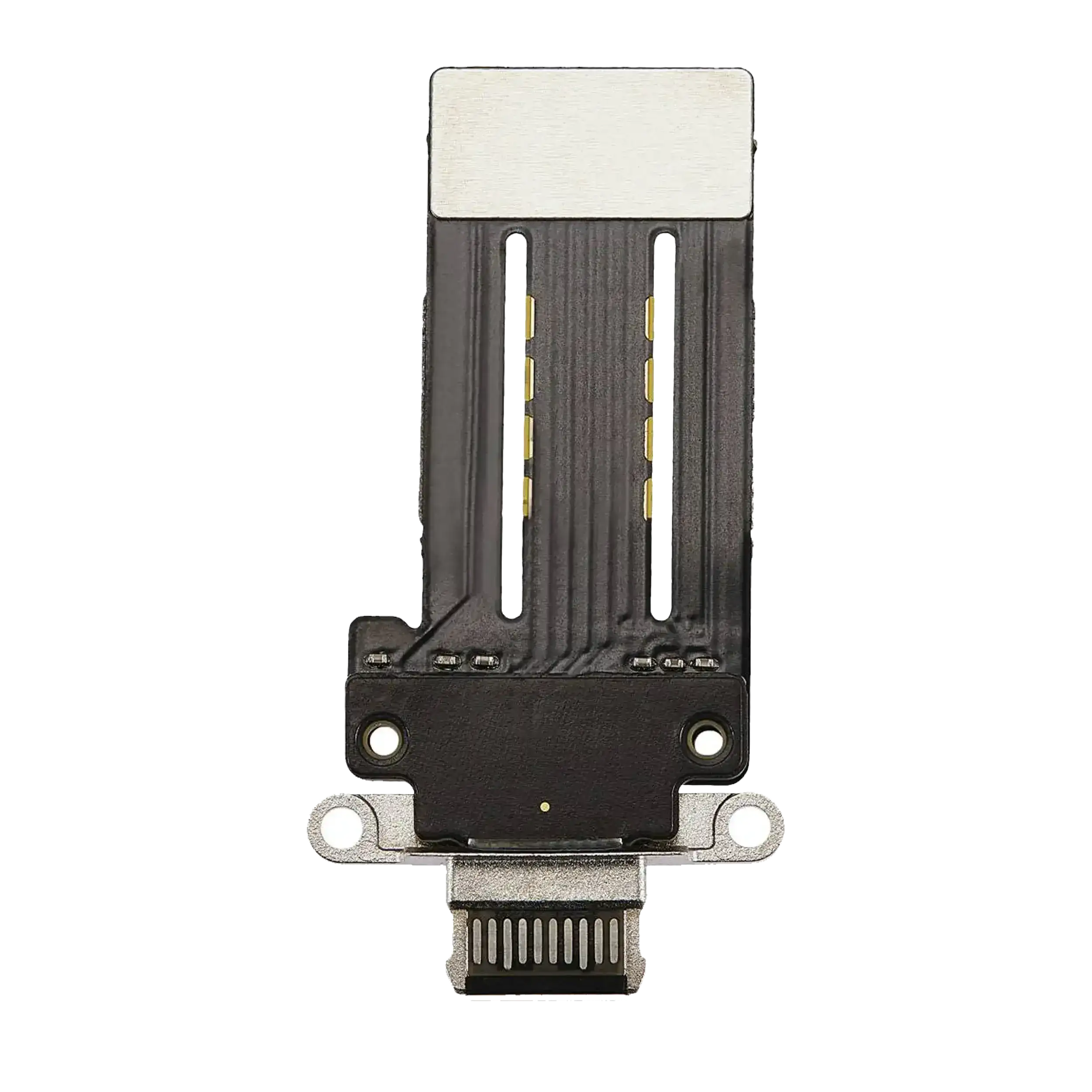 Cable flexible del puerto de carga para iPad Pro de 11" de 3.ª generación (2021) / Pro de 11" de 4.ª generación (2022) / iPad Pro de 12,9" de 5.ª generación (2021) / Pro de 12,9" de 6.ª generación (2022) (Gris espacial) (Aftermarket Plus)