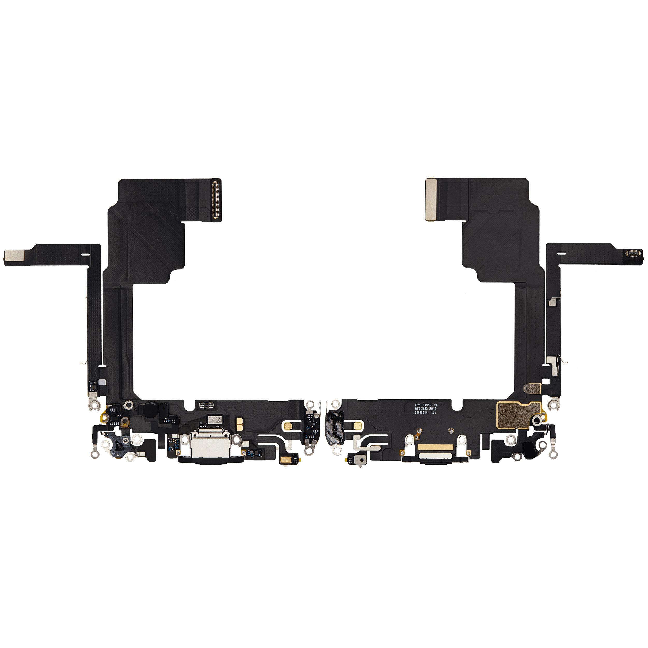 Cable flexible de puerto de carga para iphone 15 pro (Premium) Negro