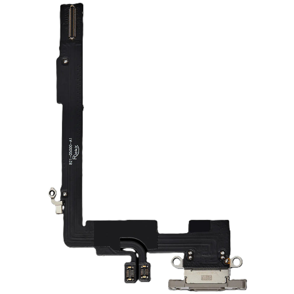 Cable Flex del puerto de carga para iPhone 16 Pro Max (Aftermarket Plus) (Titanio natural)