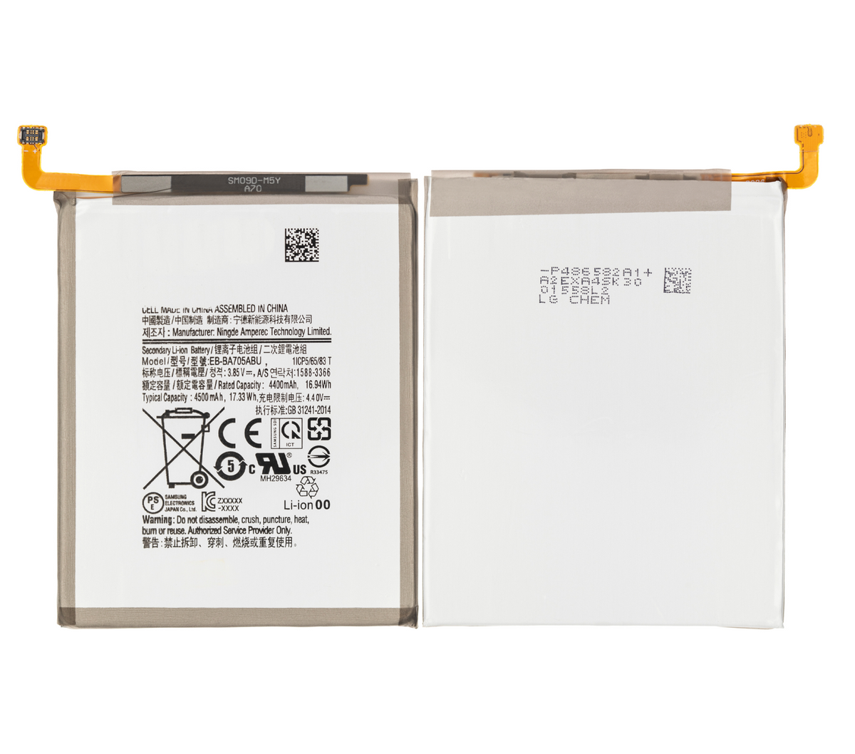 Batería Samsung Galaxy A70 (Ampsentrix)