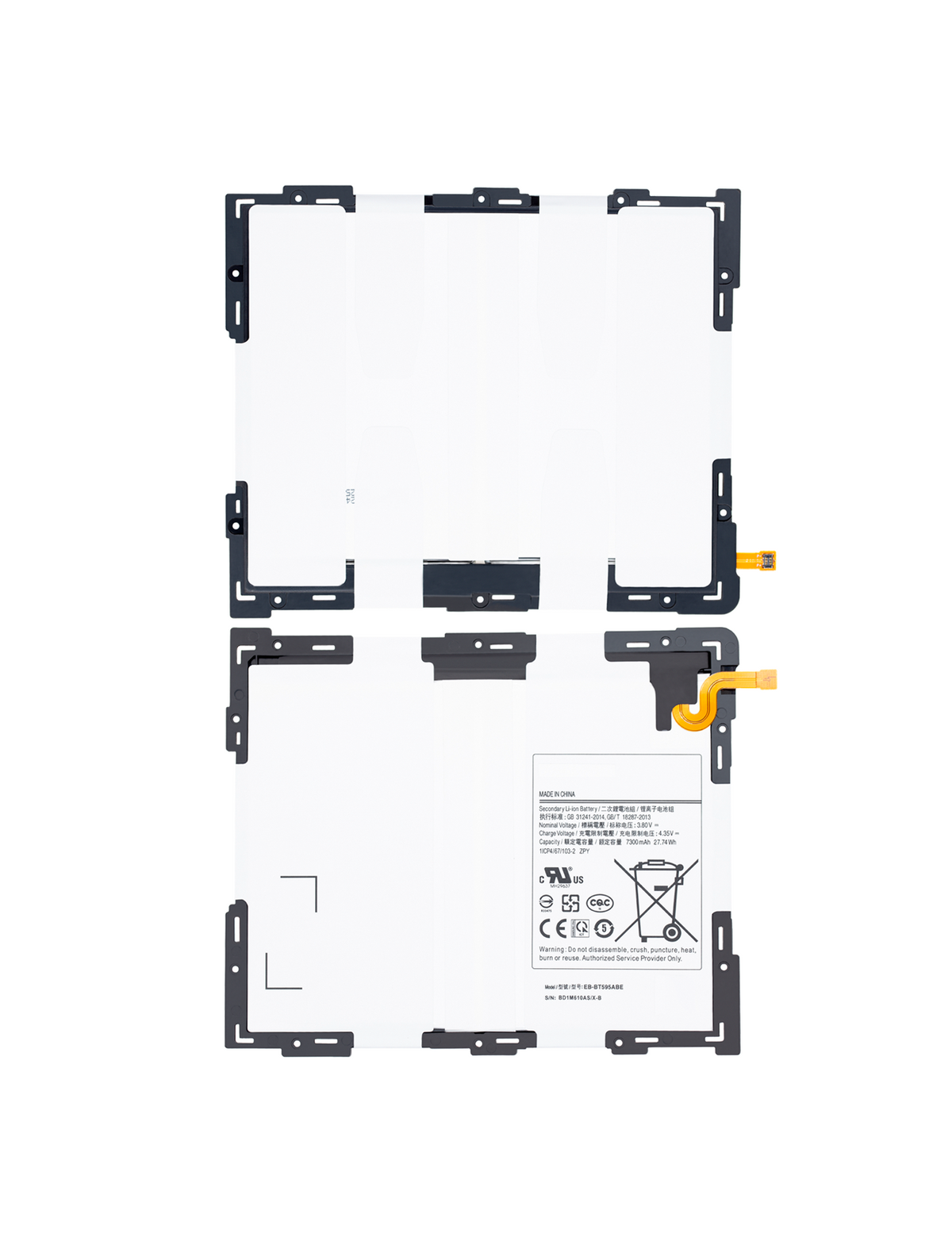 Batería para Samsung Galaxy Tab A 10.5" (T590 T595 T597)