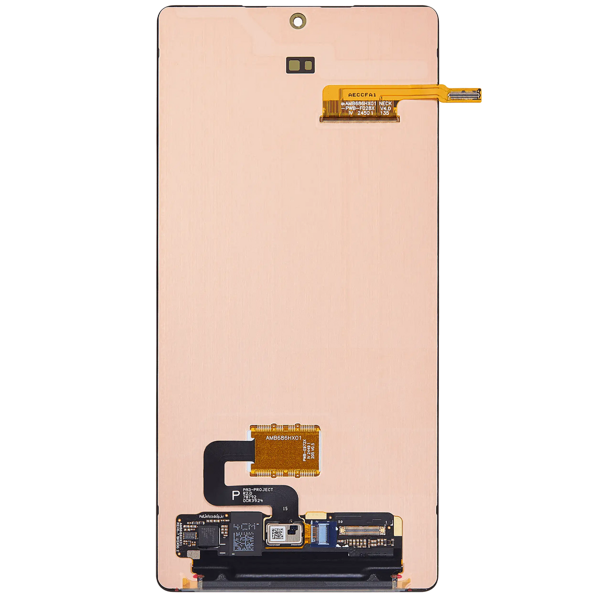 Pantalla LCD sin marco para Samsung Galaxy S25 Ultra 5G Service Pack