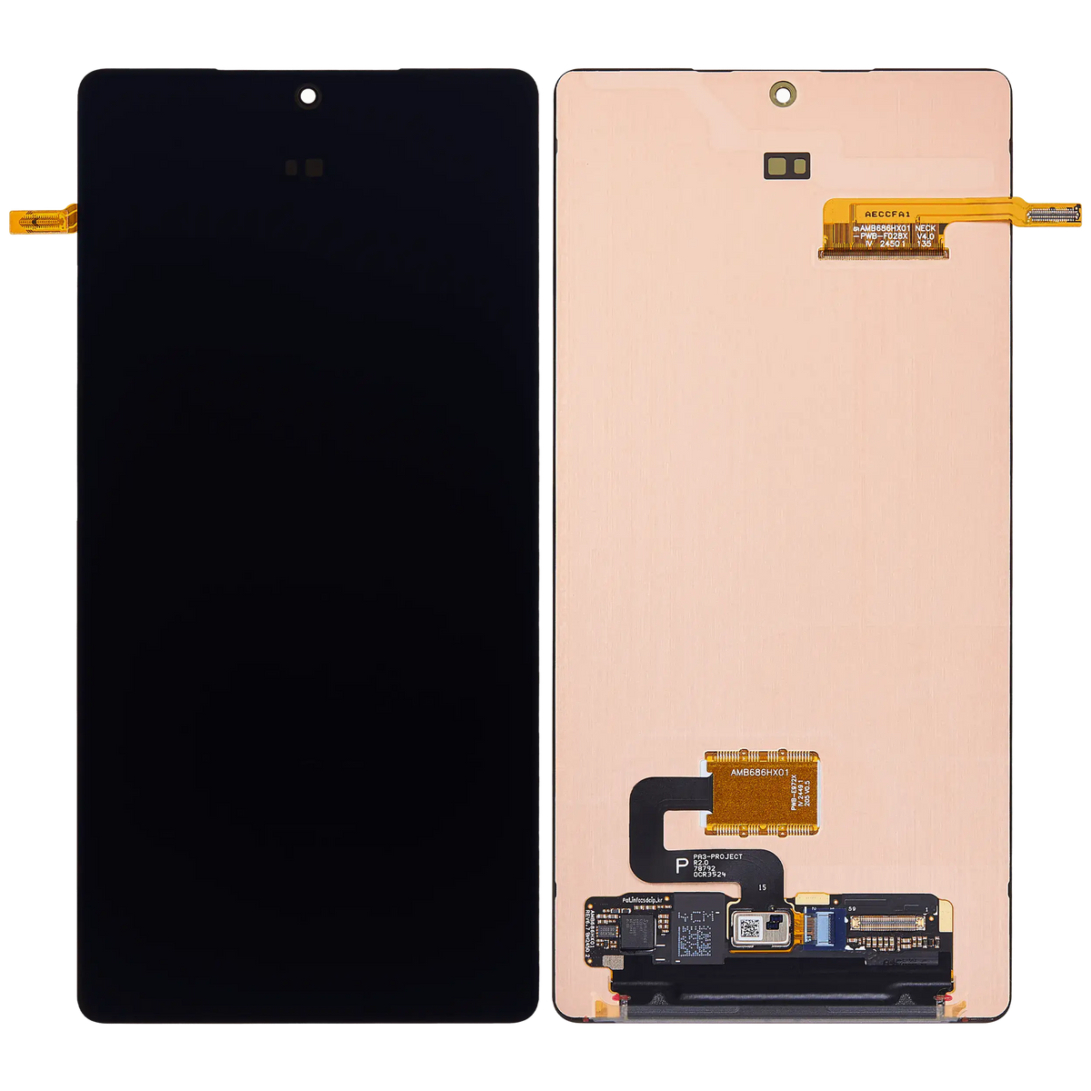 Pantalla LCD sin marco para Samsung Galaxy S25 Ultra 5G Service Pack