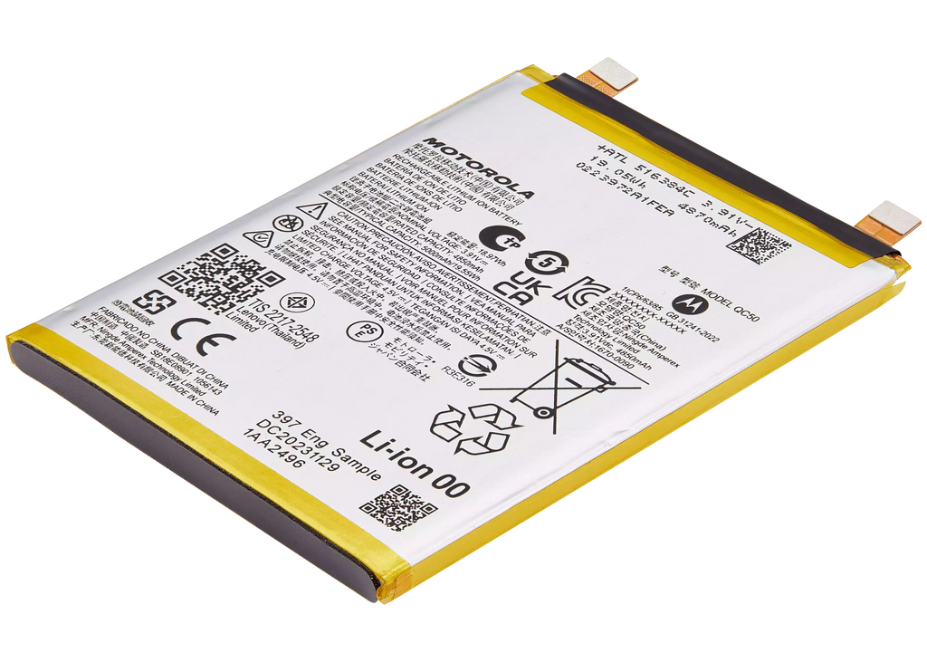 Batería para Motorola Edge 50 Fusion 5G (XT2429 / 2024) / Edge 2024 (XT2405 / 2024) (QC50) Ampsentrix