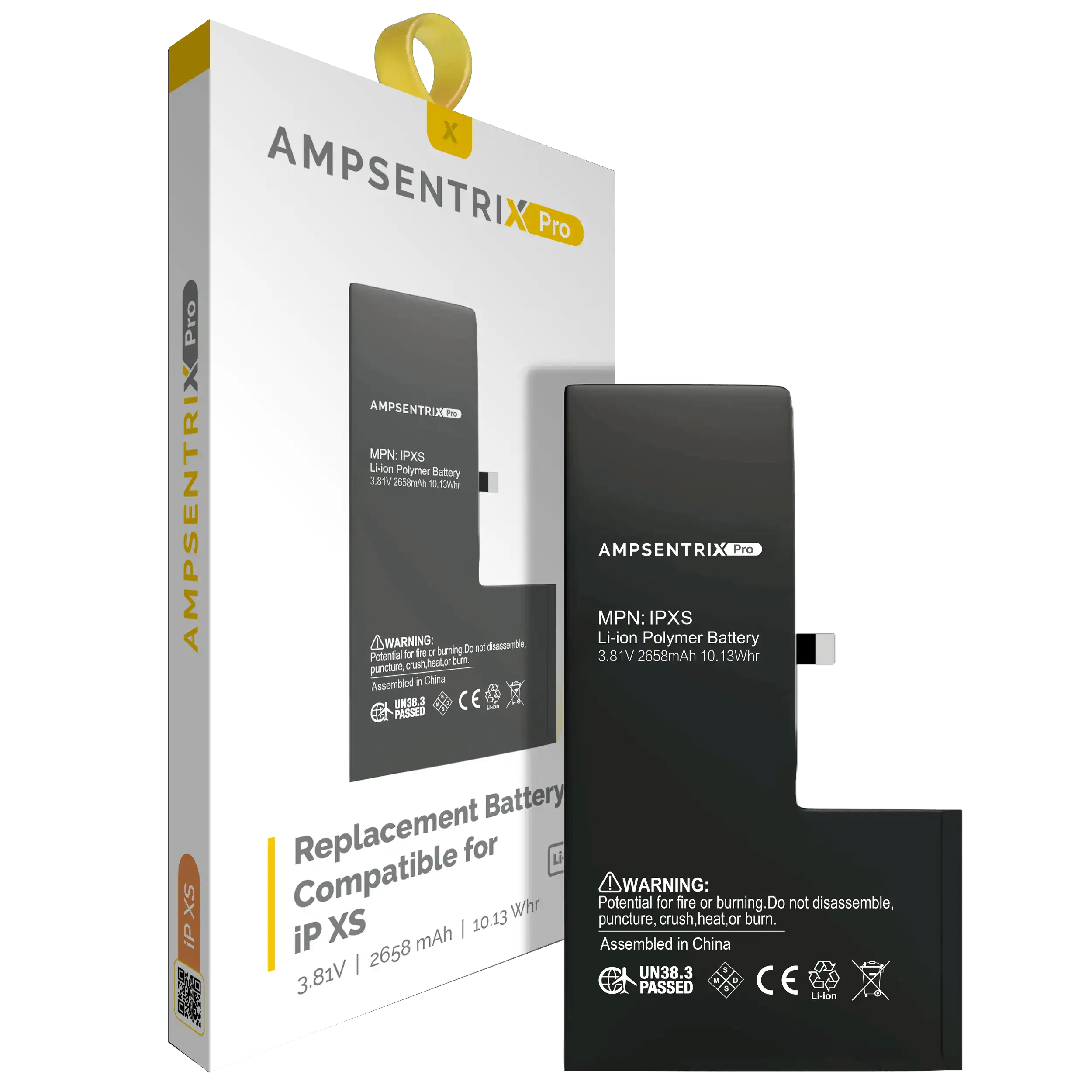 Batería para iPhone XS (AmpSentrix Pro)