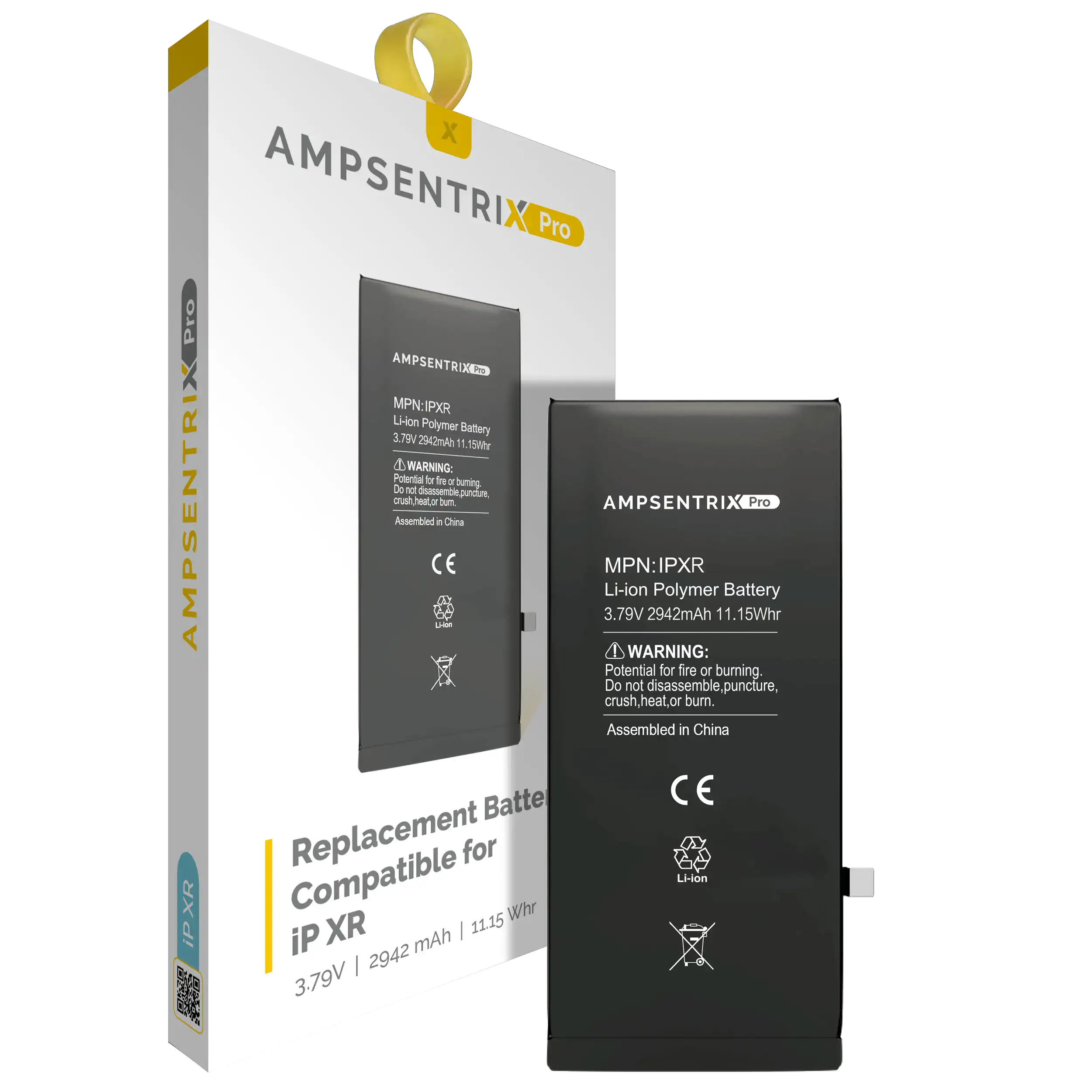 Batería para iPhone XR (AmpSentrix Pro)