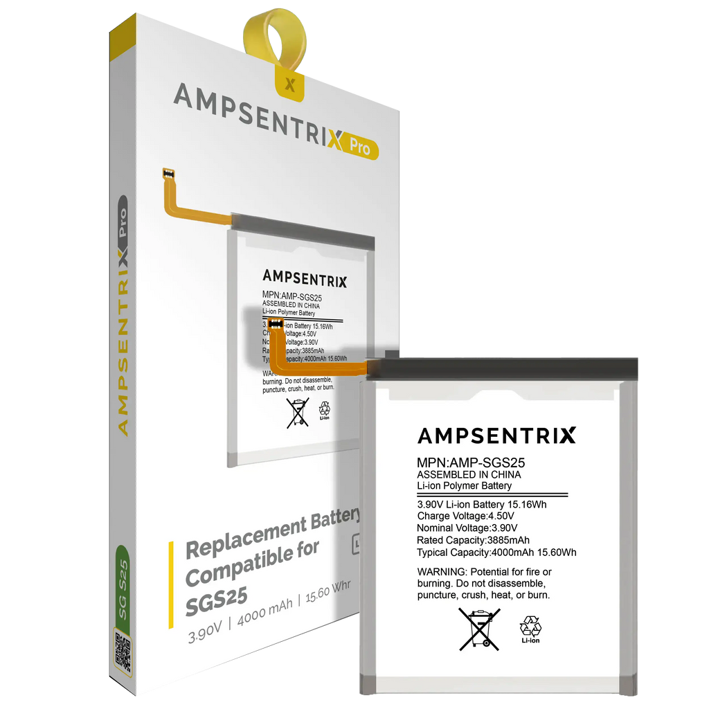 Batería para Samsung Galaxy S25 (AmpSentrix Pro)