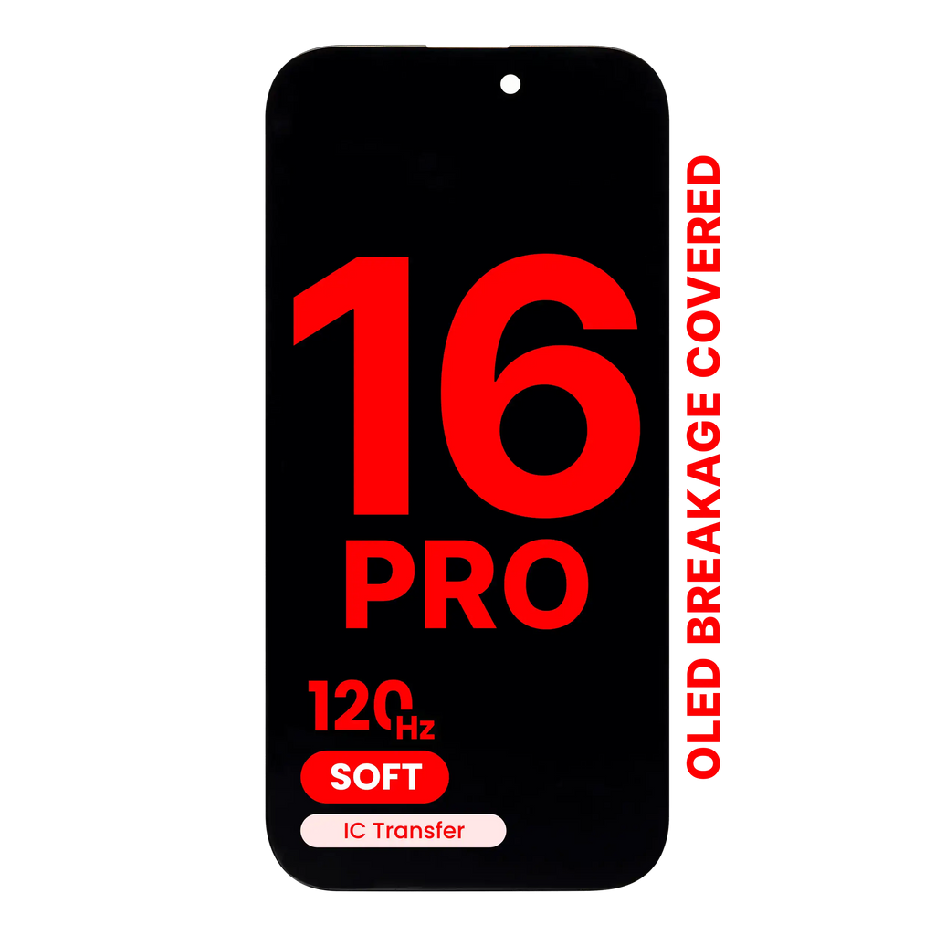 Pantalla iPhone 16 Pro XO7 Soft 120 Hz
