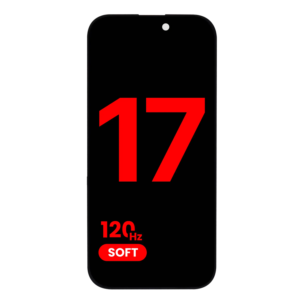 Pantalla iPhone 17 OLED(Aftermarket Plus Soft) (120 Hz)
