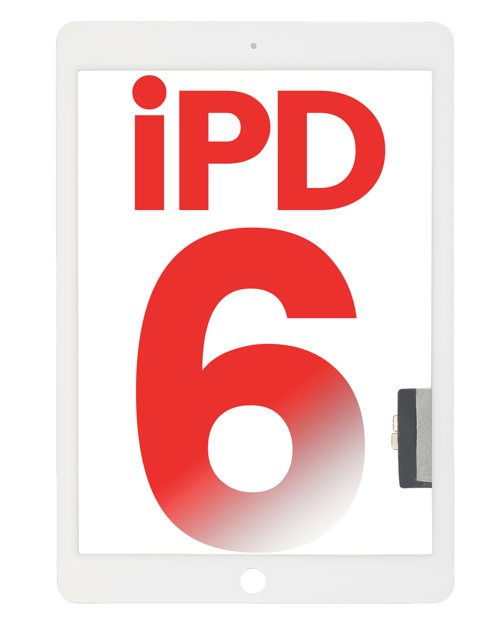 Touch / Digitalizador para iPad 6 (2018) (Aftermarket Plus) (Blanco)
