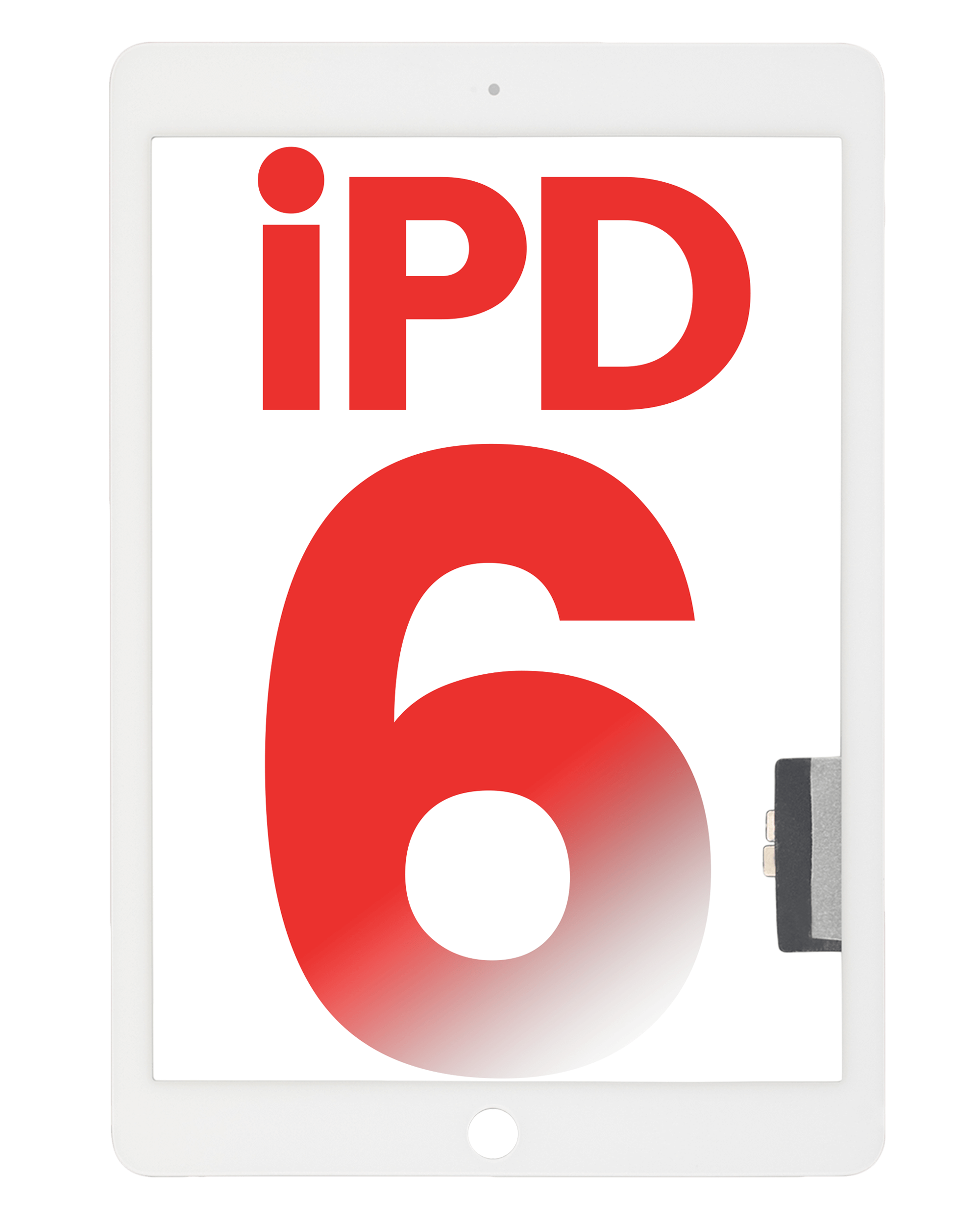 Touch / Digitalizador para iPad 6 (2018) (Aftermarket Plus) (Blanco)