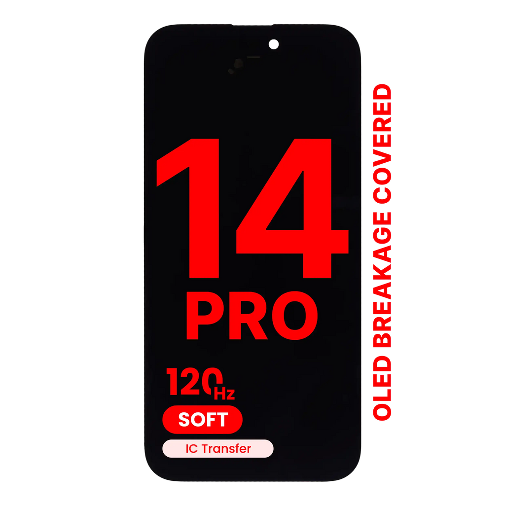 Pantalla iphone 14 pro Oled (Aftermarket Pro XO7 Soft) (120 Hz)