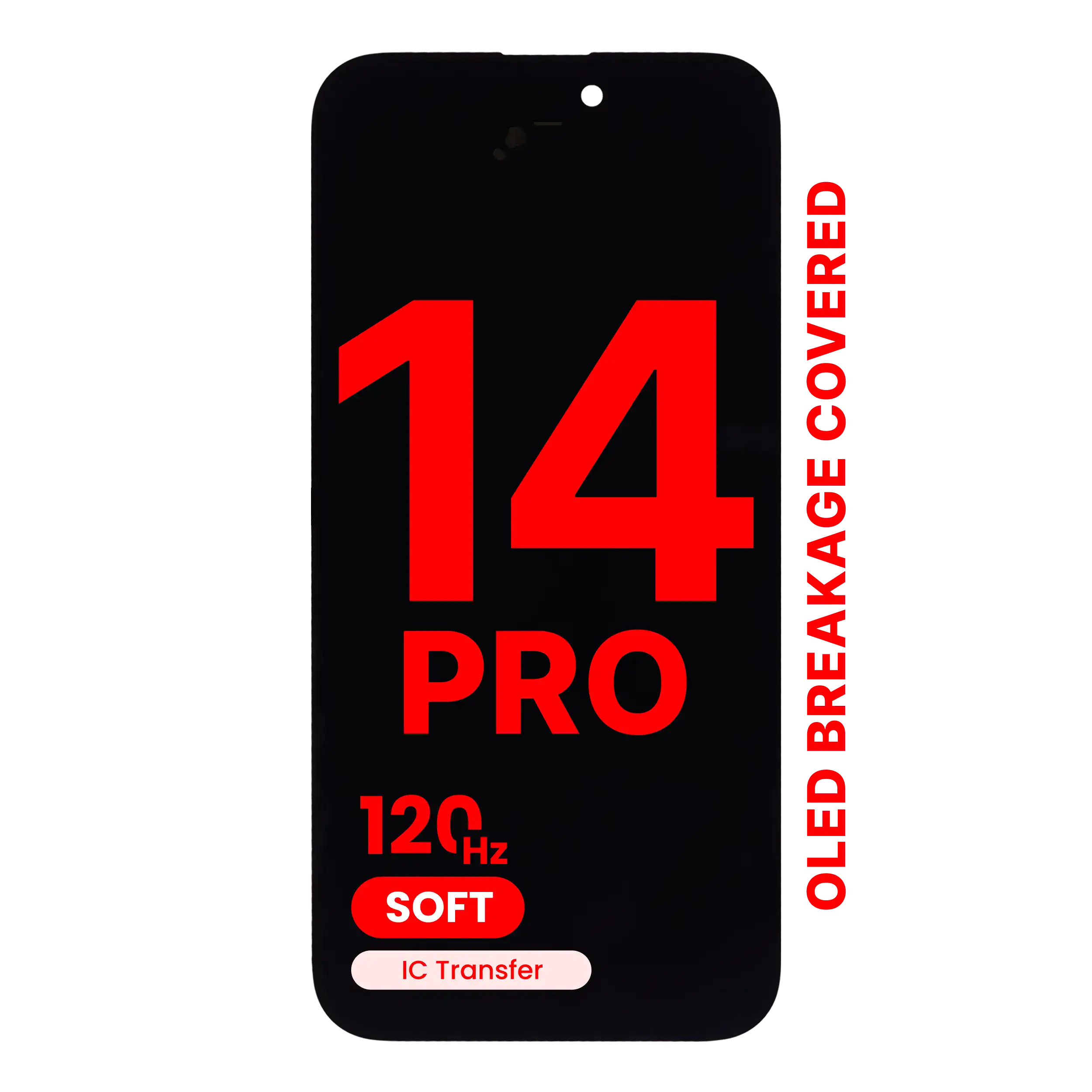 Pantalla iphone 14 pro Oled (Aftermarket Pro XO7 Soft) (120 Hz)
