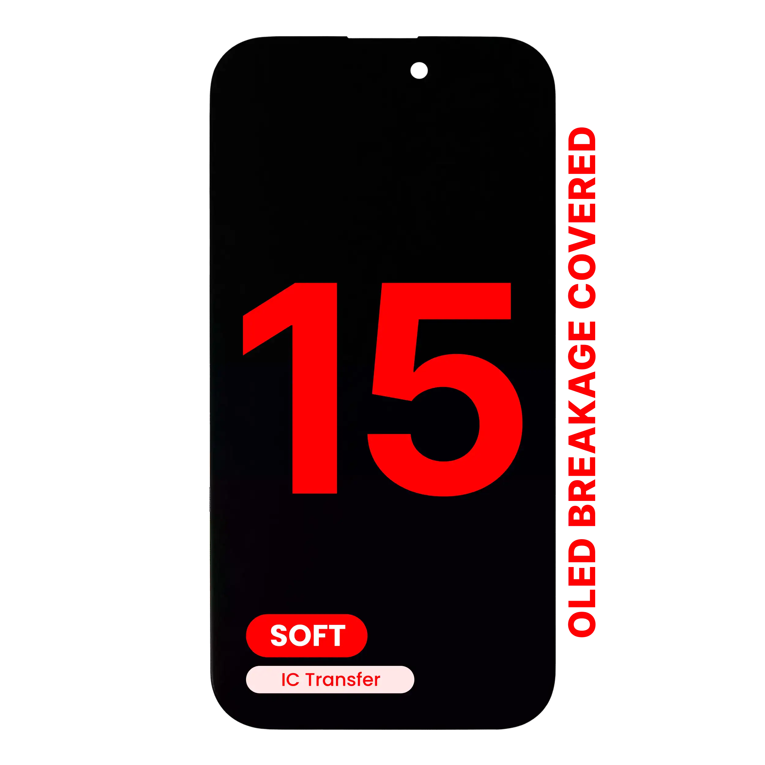 Pantalla iPhone 15 Oled (Aftermarket Pro XO7 Soft)