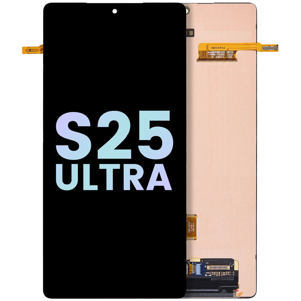 Pantalla LCD sin marco para Samsung Galaxy S25 Ultra 5G Service Pack