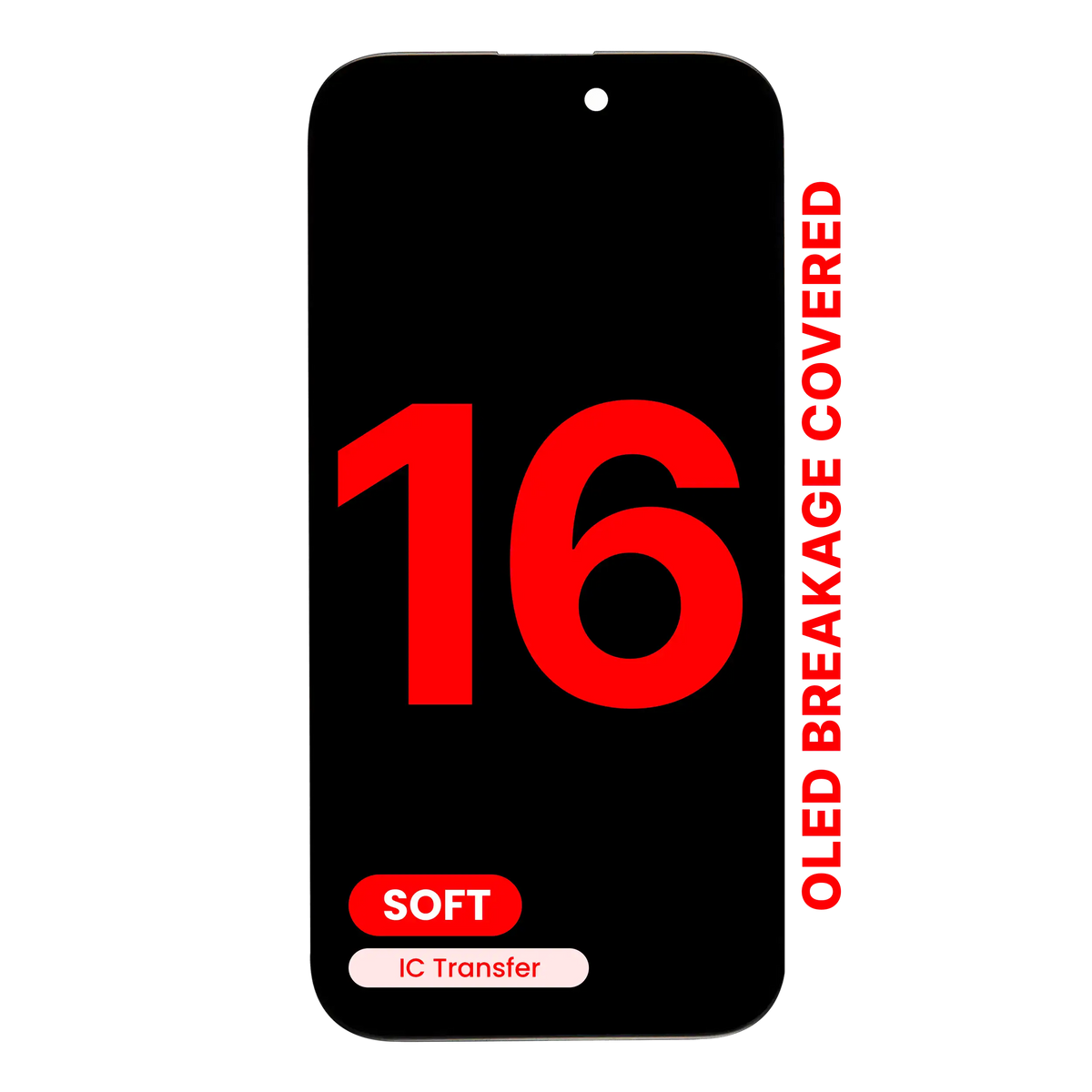 Pantalla iPhone 16 Aftermarket Pro XO7 Soft
