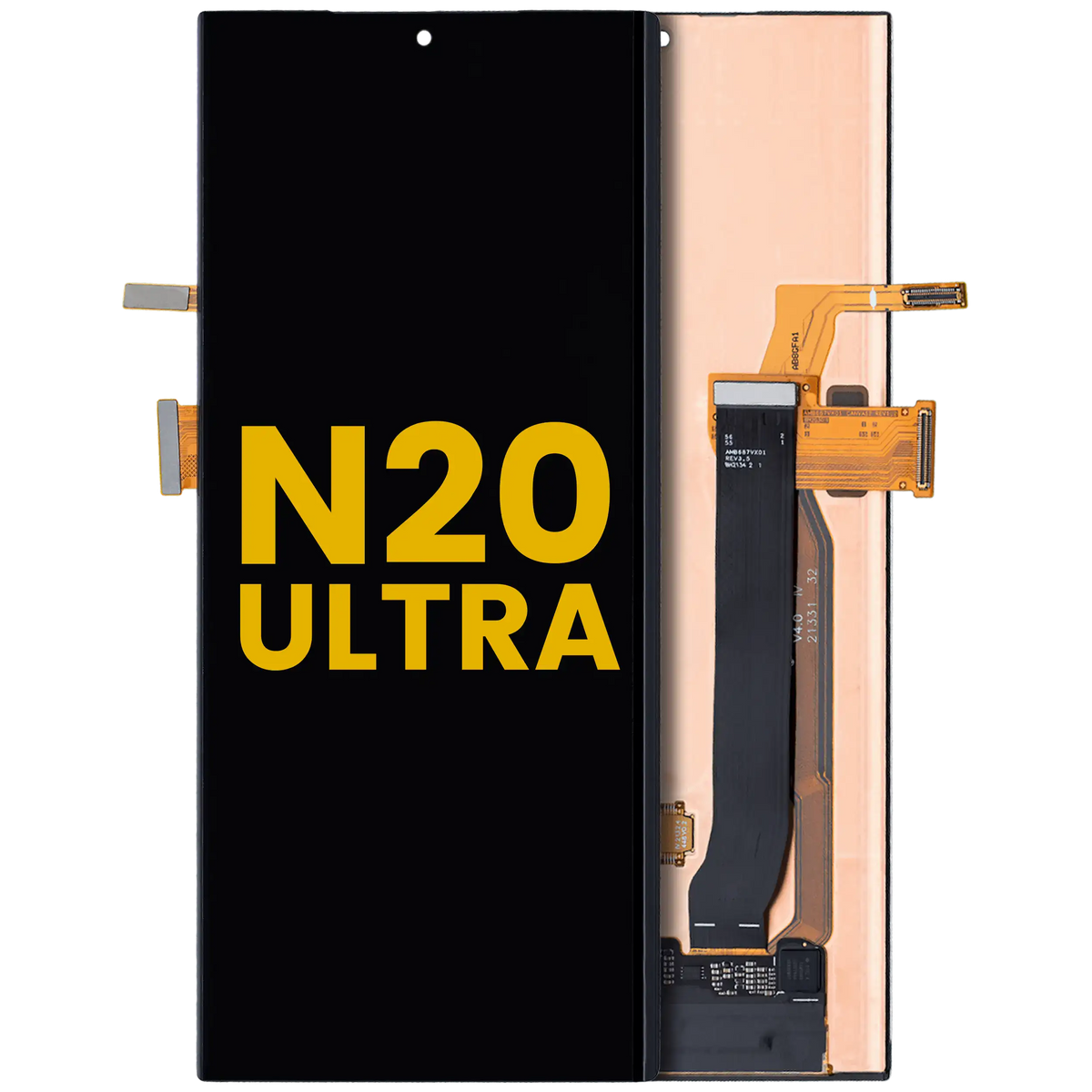 Pantalla LCD sin marco para Samsung Galaxy Note 20 Ultra 5G