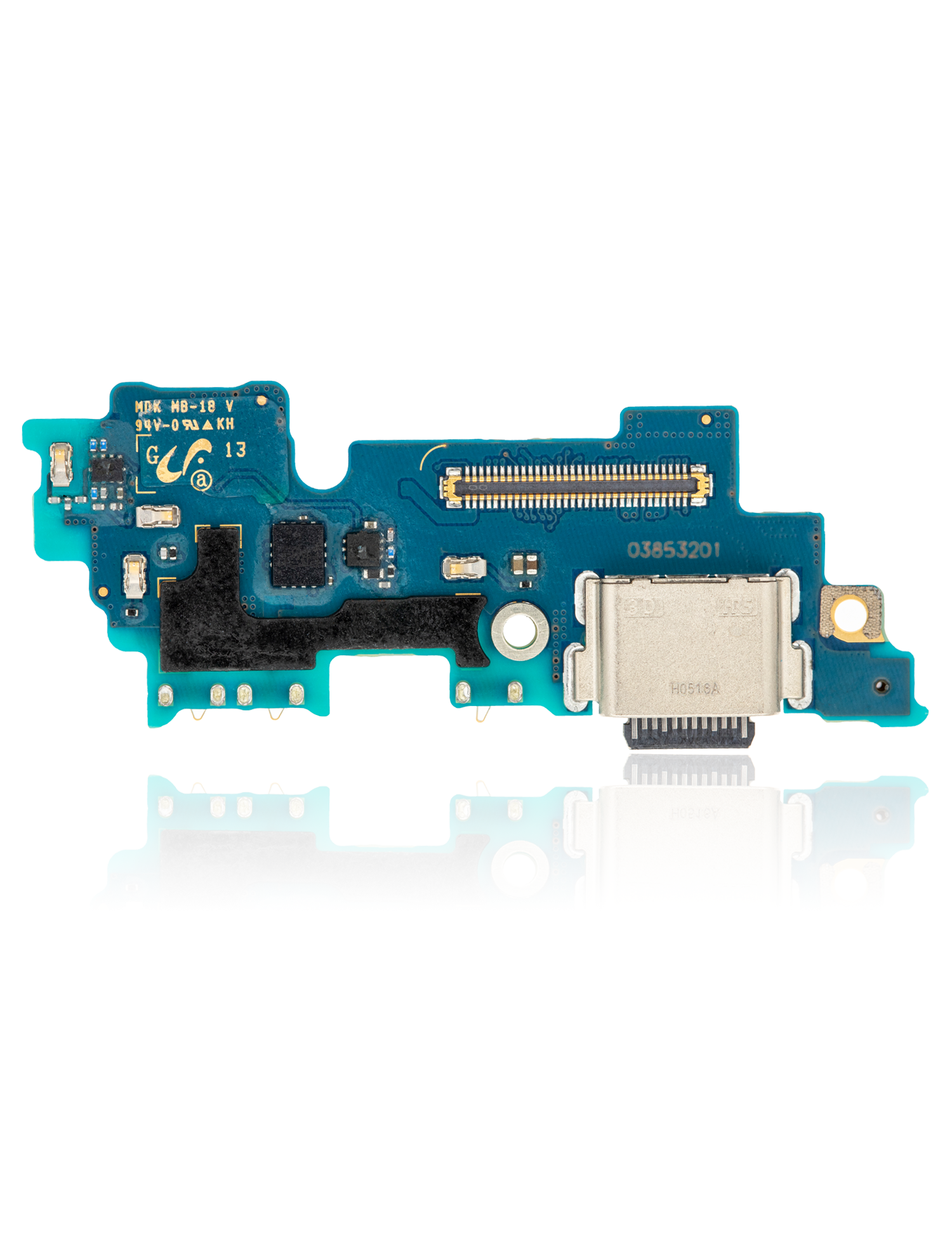 Puerto de placa de carga con micrófono para Samsung Galaxy Z Flip 5G (F707U) (versión estadounidense) (Premium)