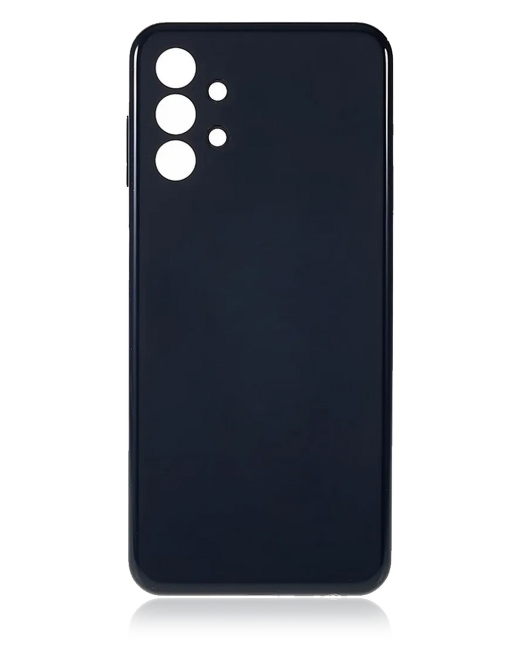 Tapa trasera de cristal para Samsung Galaxy A13 (A135 / 2022) (Aftermarket Plus) (Negro)