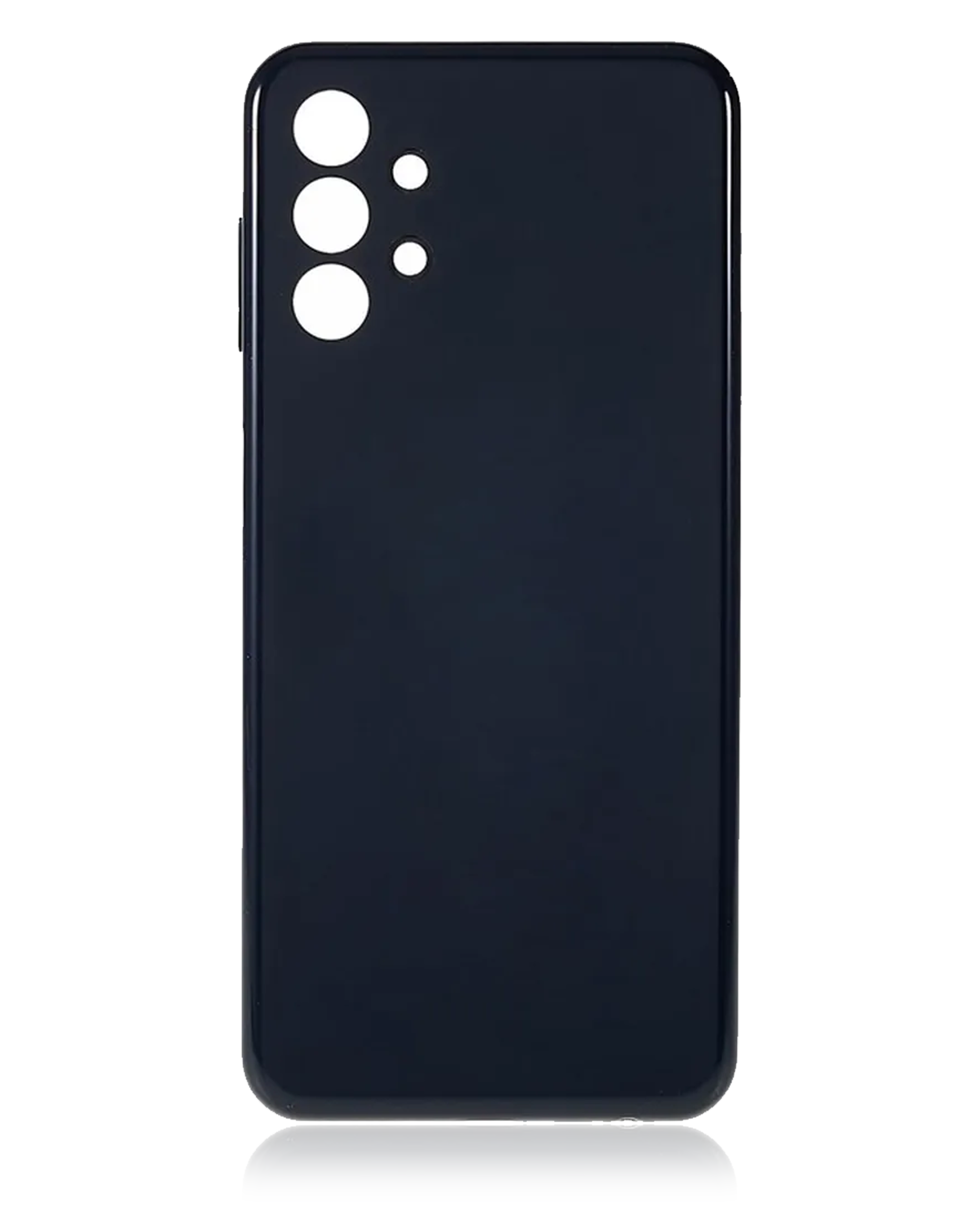Tapa trasera de cristal para Samsung Galaxy A13 (A135 / 2022) (Aftermarket Plus) (Negro)