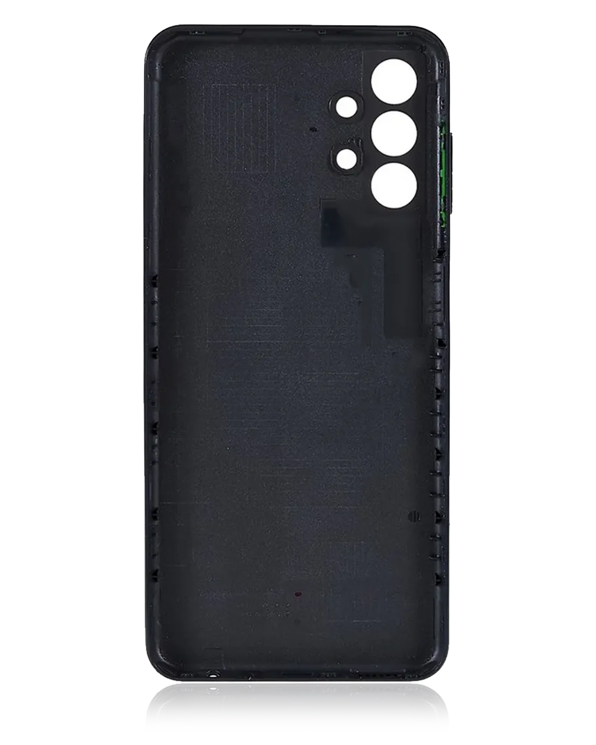 Tapa trasera de cristal para Samsung Galaxy A13 (A135 / 2022) (Aftermarket Plus) (Negro)
