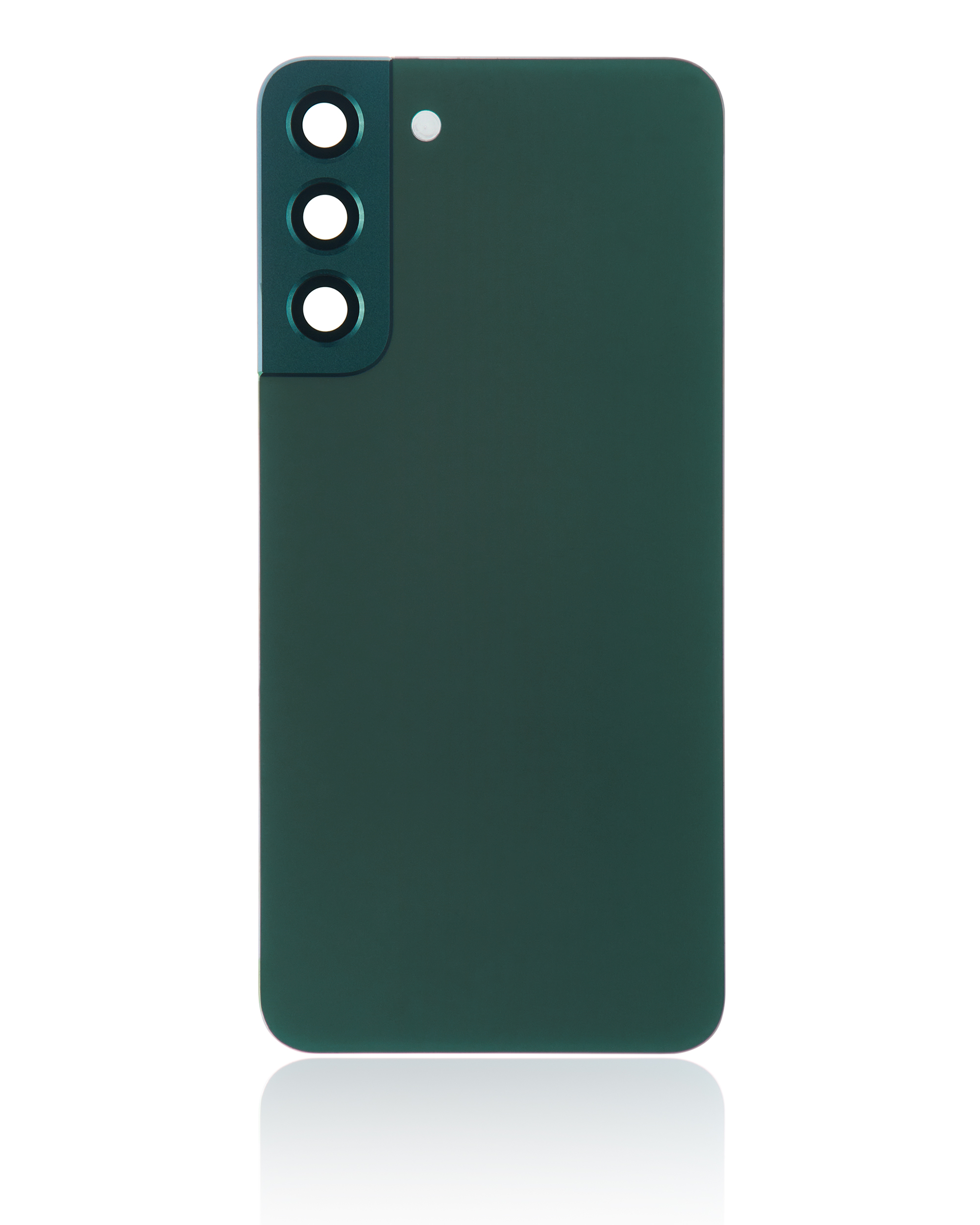 Tapa trasera de cristal con lente de cámara para Samsung Galaxy S22 Plus 5G (sin logotipo) (Aftermarket Plus) (verde)