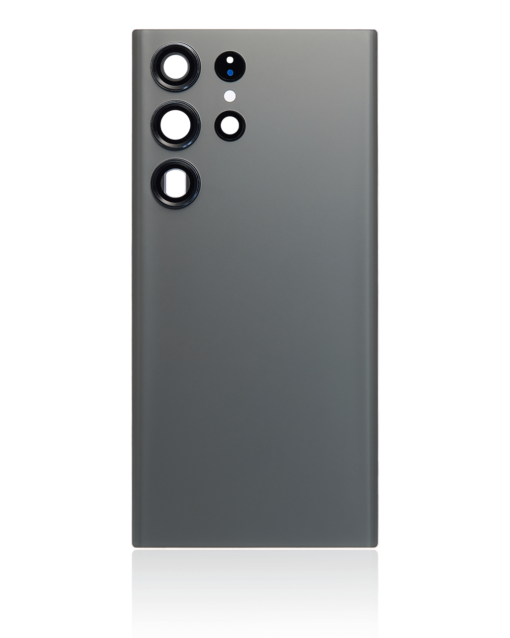 Tapa trasera de cristal con lente de cámara para Samsung Galaxy S23 Ultra 5G (sin logotipo) (Aftermarket Plus) (verde)