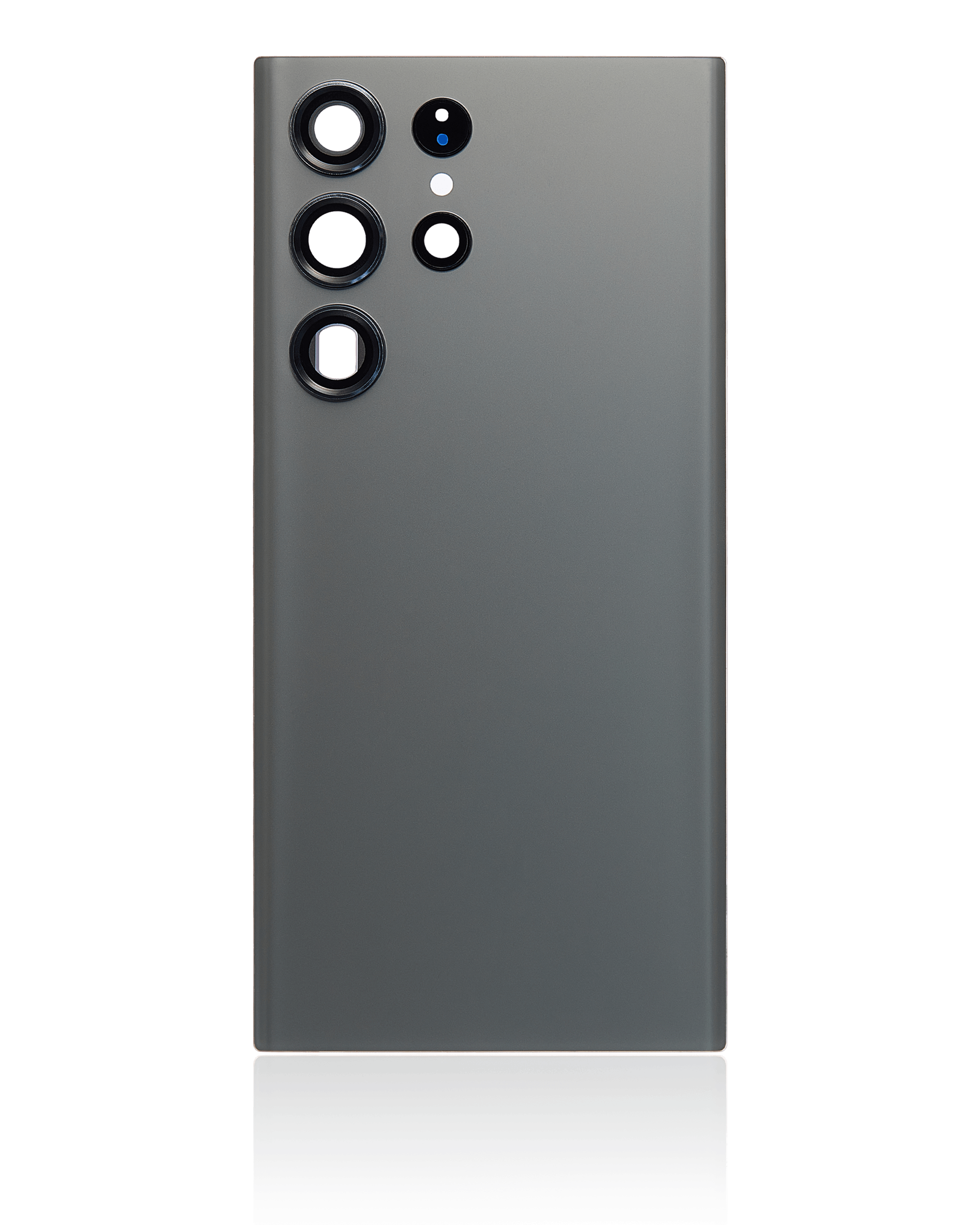 Tapa trasera de cristal con lente de cámara para Samsung Galaxy S23 Ultra 5G (sin logotipo) (Aftermarket Plus) (verde)