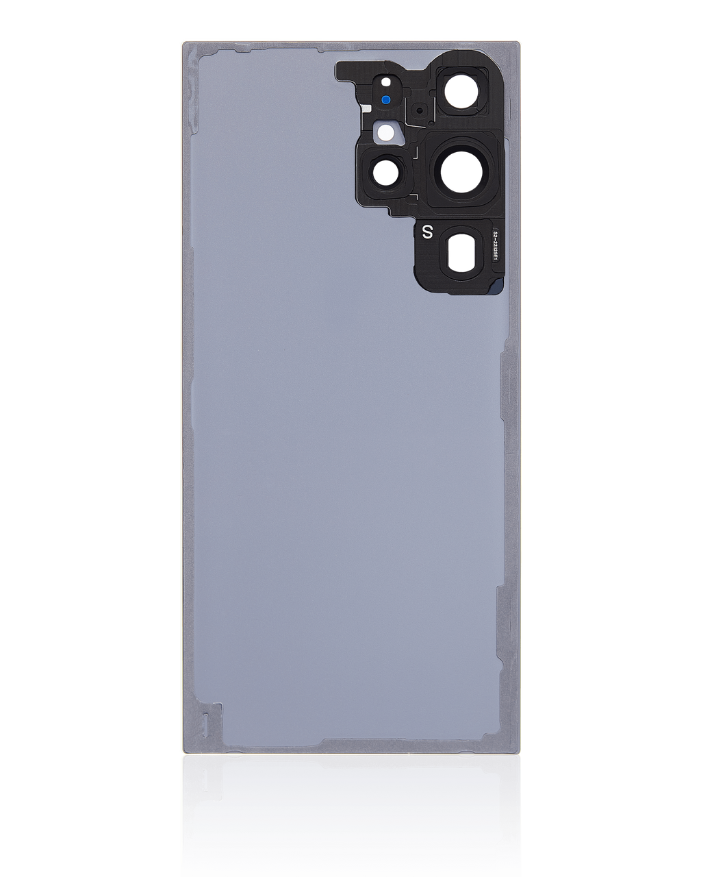 Tapa trasera de cristal con lente de cámara para Samsung Galaxy S23 Ultra 5G (sin logotipo) (Aftermarket Plus) (Verde Limon))