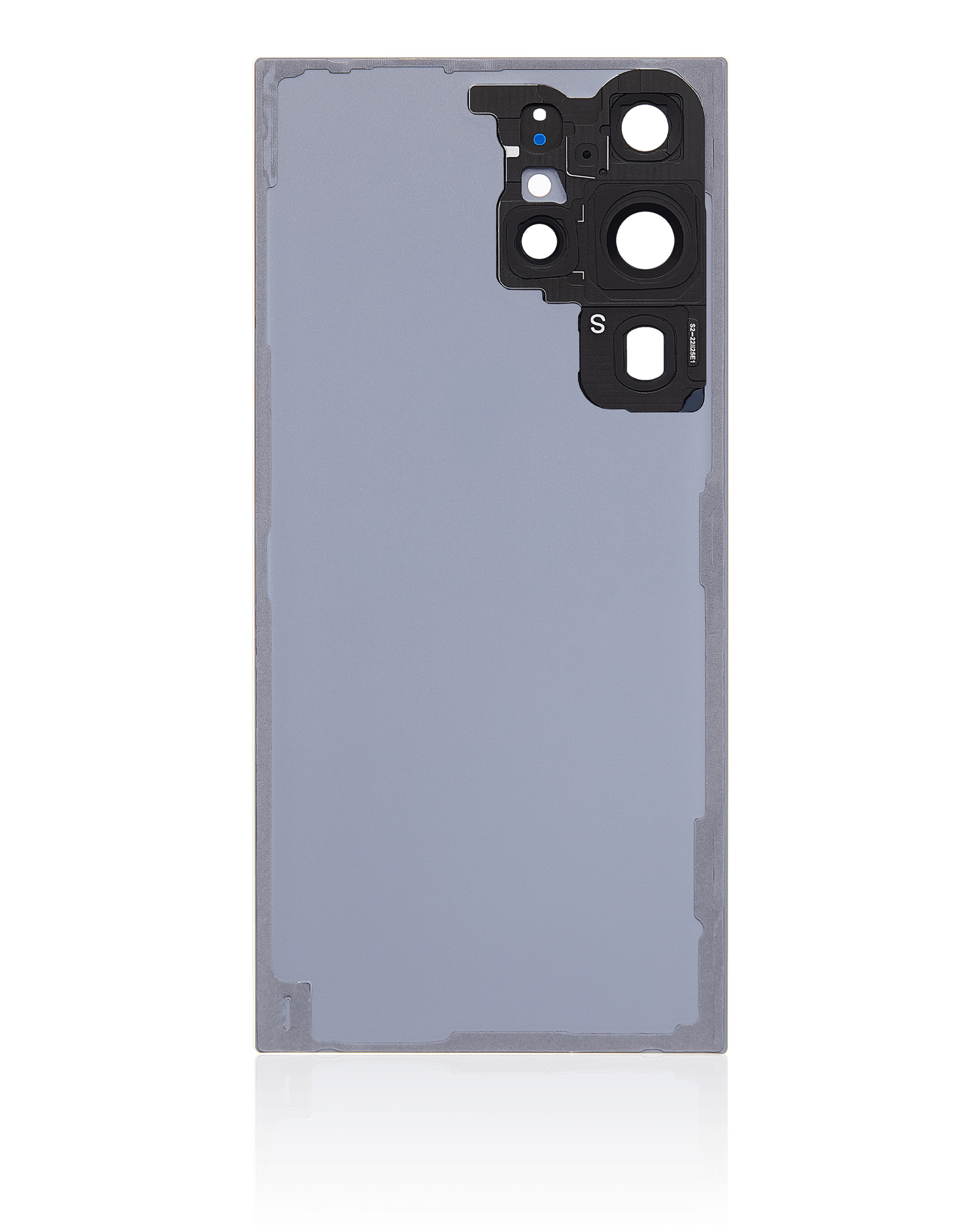 Tapa trasera de cristal con lente de cámara para Samsung Galaxy S23 Ultra 5G (sin logotipo) (Aftermarket Plus) (Verde Limon))