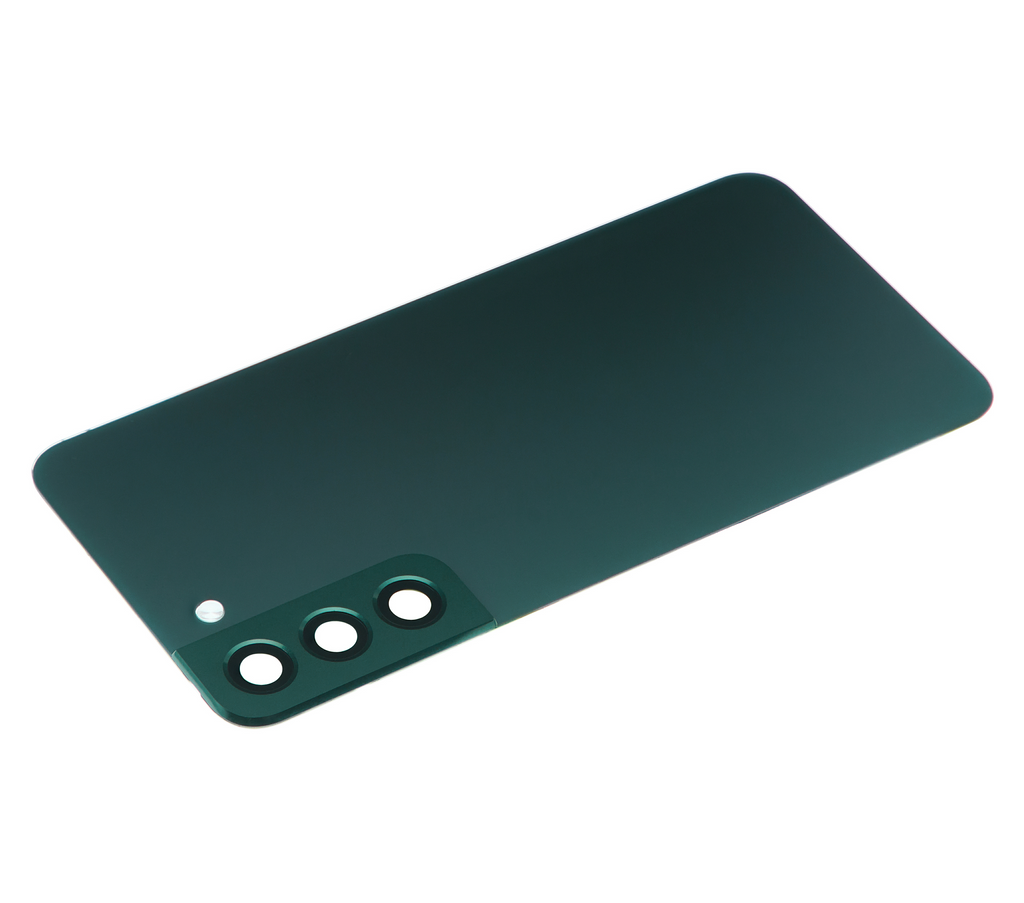 Tapa trasera de cristal con lente de cámara para Samsung Galaxy S22 Plus 5G (sin logotipo) (Aftermarket Plus) (verde)