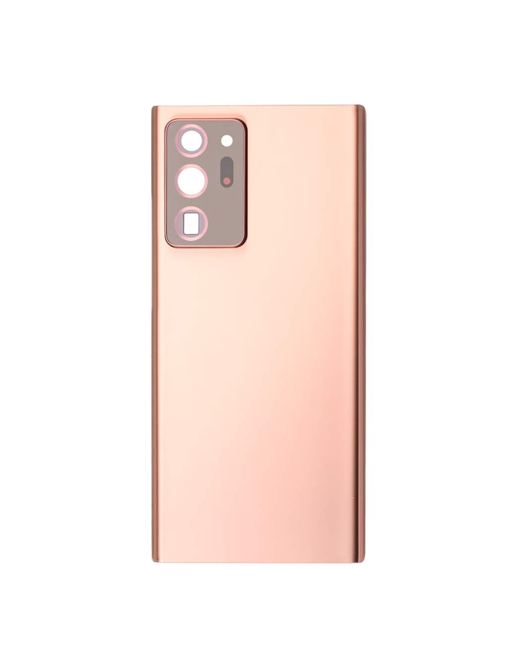 Tapa trasera de cristal con lente de cámara para Samsung Galaxy Note 20 Ultra (sin logotipo) (Aftermarket Plus) (Bronce)