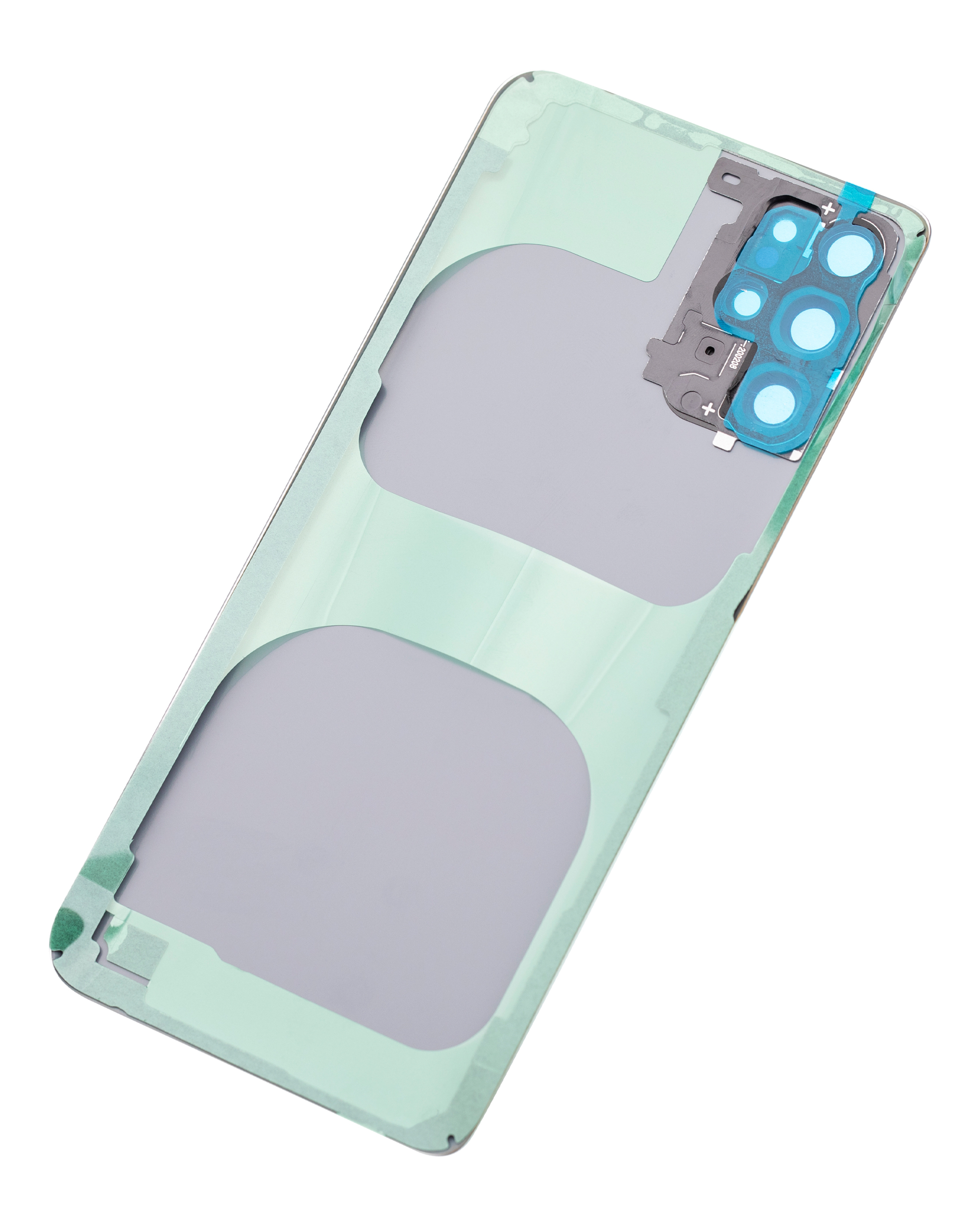 Tapa trasera de cristal con lente de cámara para Samsung Galaxy S20 Plus 5G (sin logotipo) (Aftermarket Plus) (Negro)