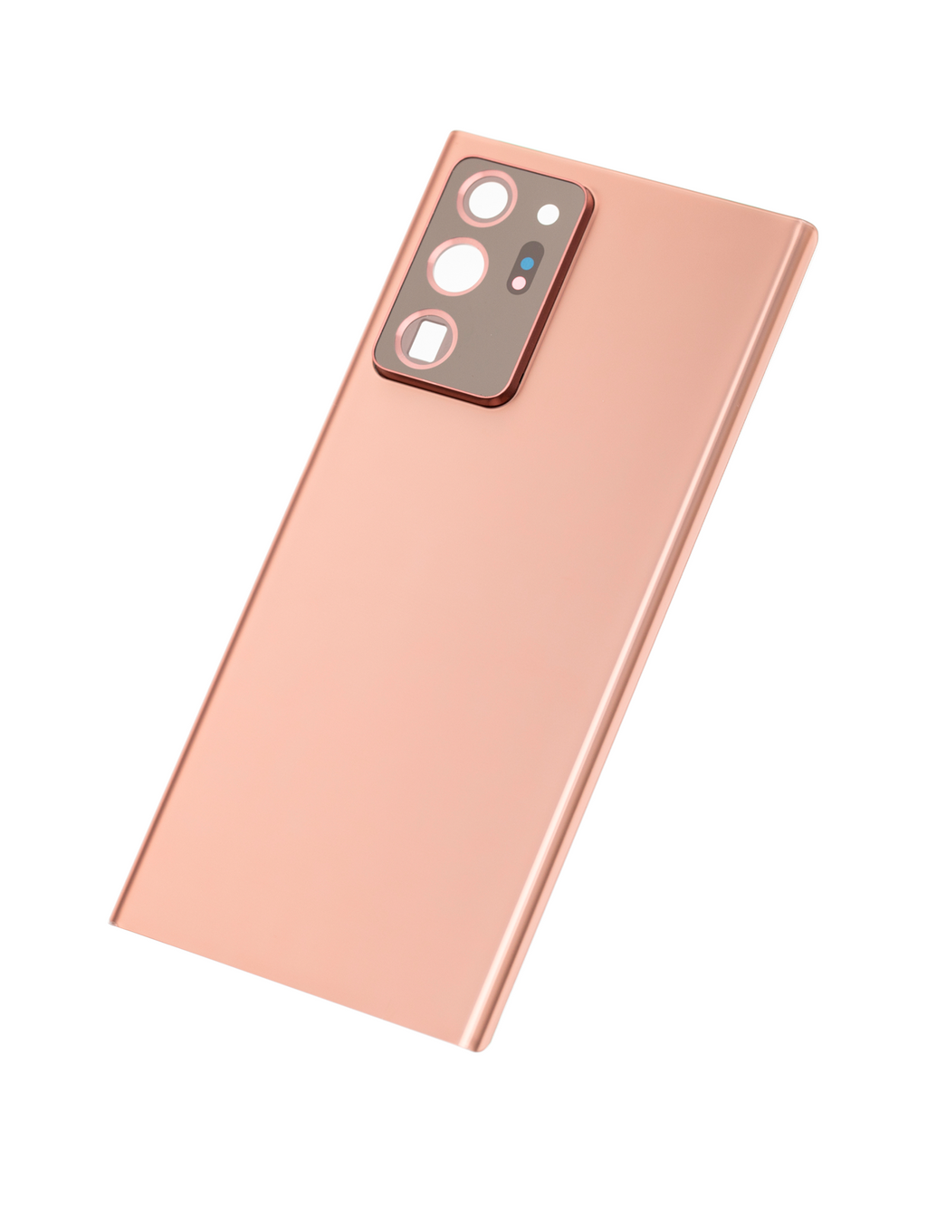 Tapa trasera de cristal con lente de cámara para Samsung Galaxy Note 20 Ultra (sin logotipo) (Aftermarket Plus) (Bronce)