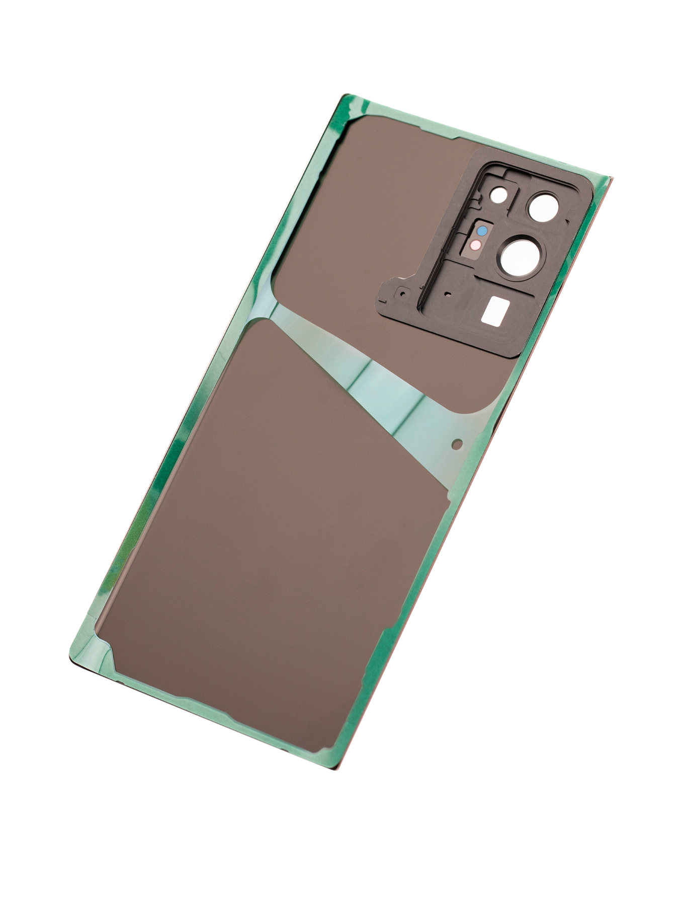 Tapa trasera de cristal con lente de cámara para Samsung Galaxy Note 20 Ultra (sin logotipo) (Aftermarket Plus) (Bronce)