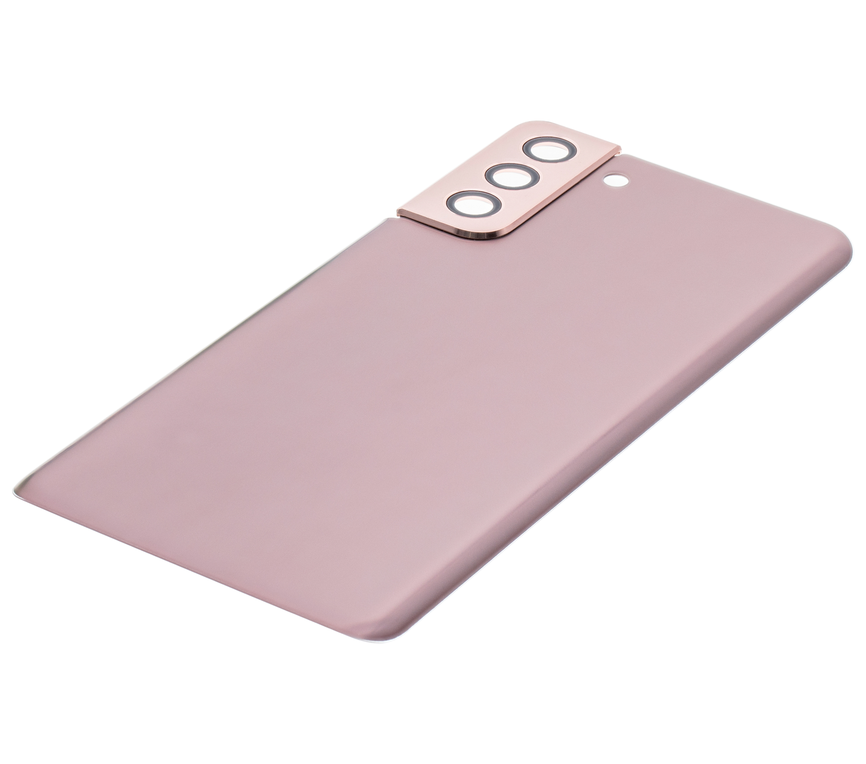 Tapa trasera de cristal con lente de cámara para Samsung Galaxy S21 Plus (sin logotipo) (Aftermarket Plus) (oro)