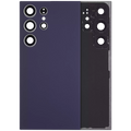 Tapa trasera de cristal con lente de cámara para Samsung Galaxy S24 Ultra 5G (sin logotipo) (Aftermarket Plus) (Titanium Violeta))