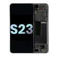 Lcd Samsung S23 5G Con Marco Lavanda (Service Pack Original)