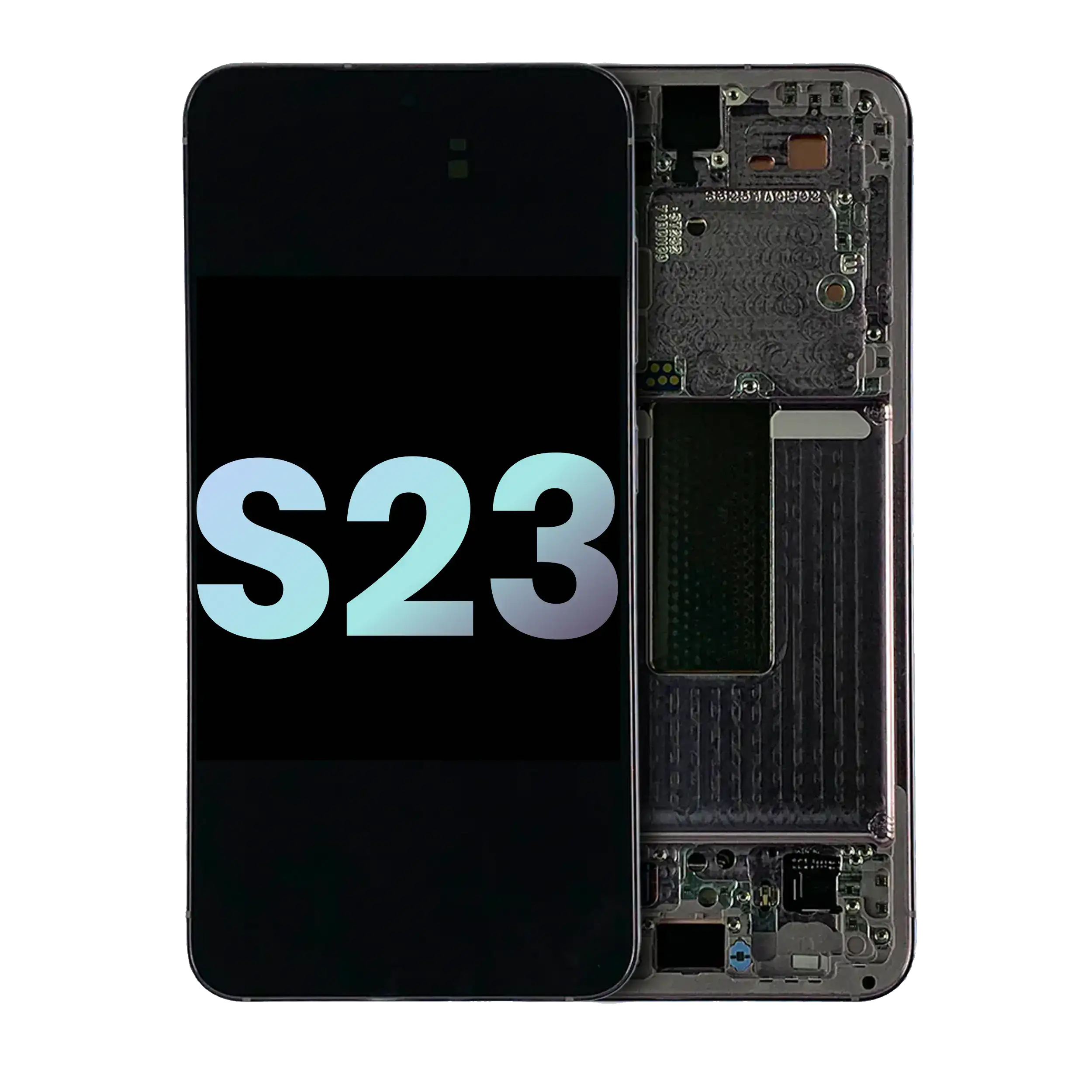 Lcd Samsung S23 5G Con Marco Lavanda (Service Pack Original)