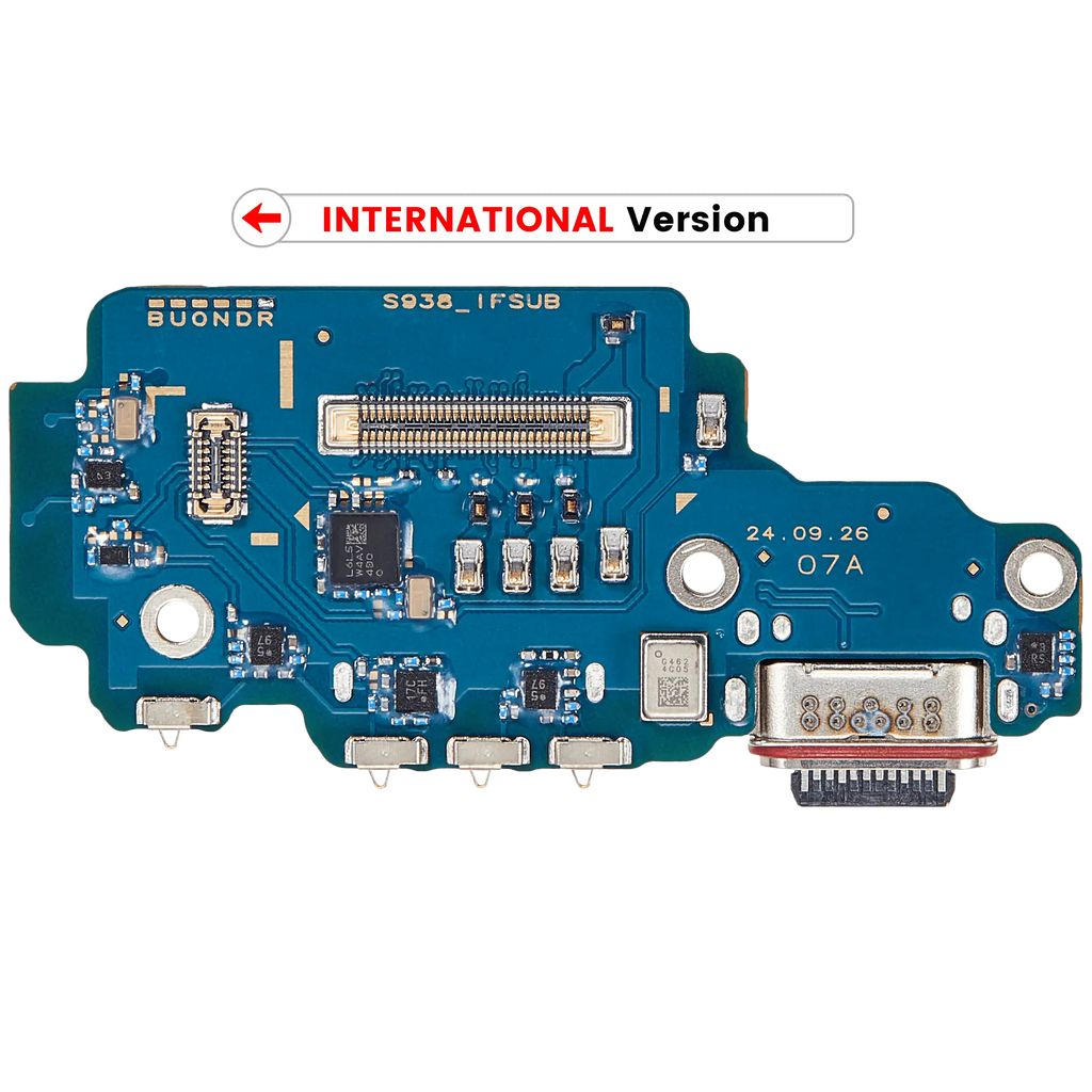 Placa de puerto de carga con lector de tarjetas SIM para Samsung Galaxy S25 Ultra 5G (S938R) (versión internacional) (Premium)