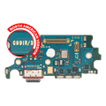 Placa de puerto de carga con lector de tarjetas SIM para Samsung Galaxy S21 5G (G991U) (versión estadounidense) (Premium)