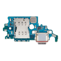 Placa de puerto de carga con lector de tarjetas SIM para Samsung Galaxy S21 5G (G9910) (versión asiática) (Premium)