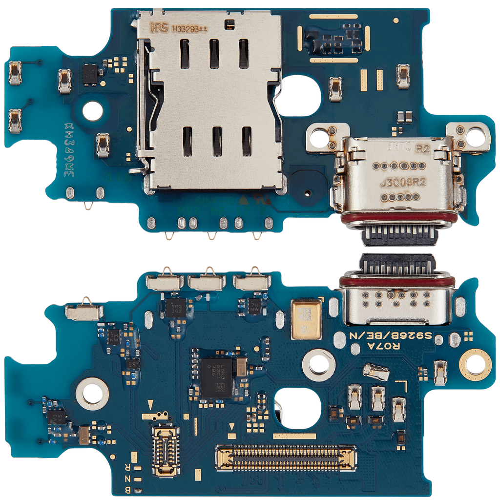 Placa de puerto de carga con lector de tarjetas SIM para Samsung Galaxy S24 Plus 5G (S926B) (versión internacional) (Premium)