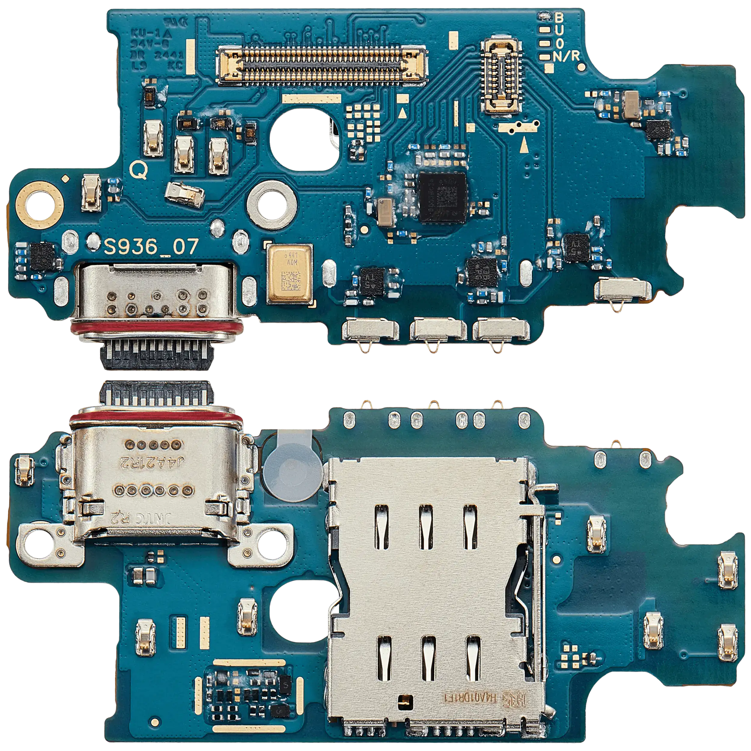 Placa de puerto de carga con lector de tarjetas SIM para Samsung Galaxy S25 Plus 5G (S936B) (versión internacional) (Premium)