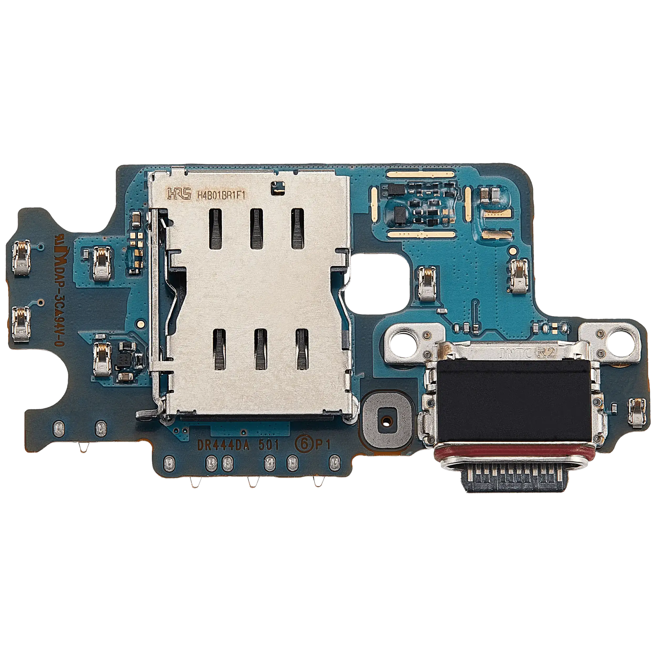 Placa de puerto de carga con lector de tarjetas SIM para Samsung Galaxy S25 5G (S931U) (versión estadounidense) (Premium)