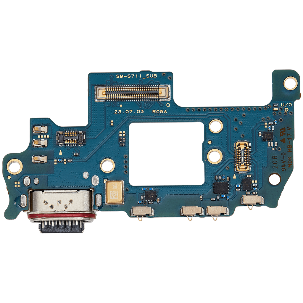 Placa de puerto de carga para Samsung Galaxy S23 FE 5G (versión estadounidense) (Premium)