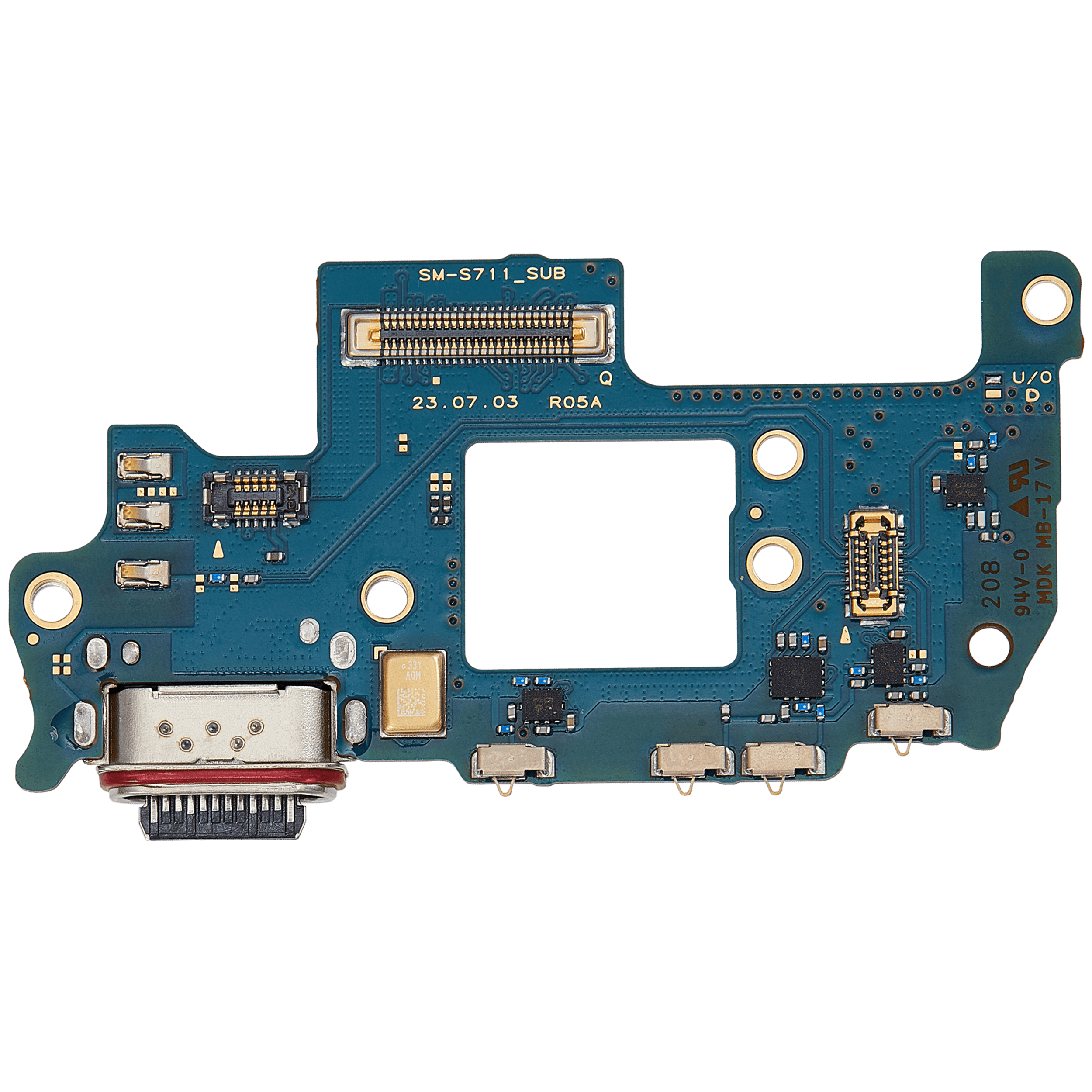 Placa de puerto de carga para Samsung Galaxy S23 FE 5G (versión estadounidense) (Premium)