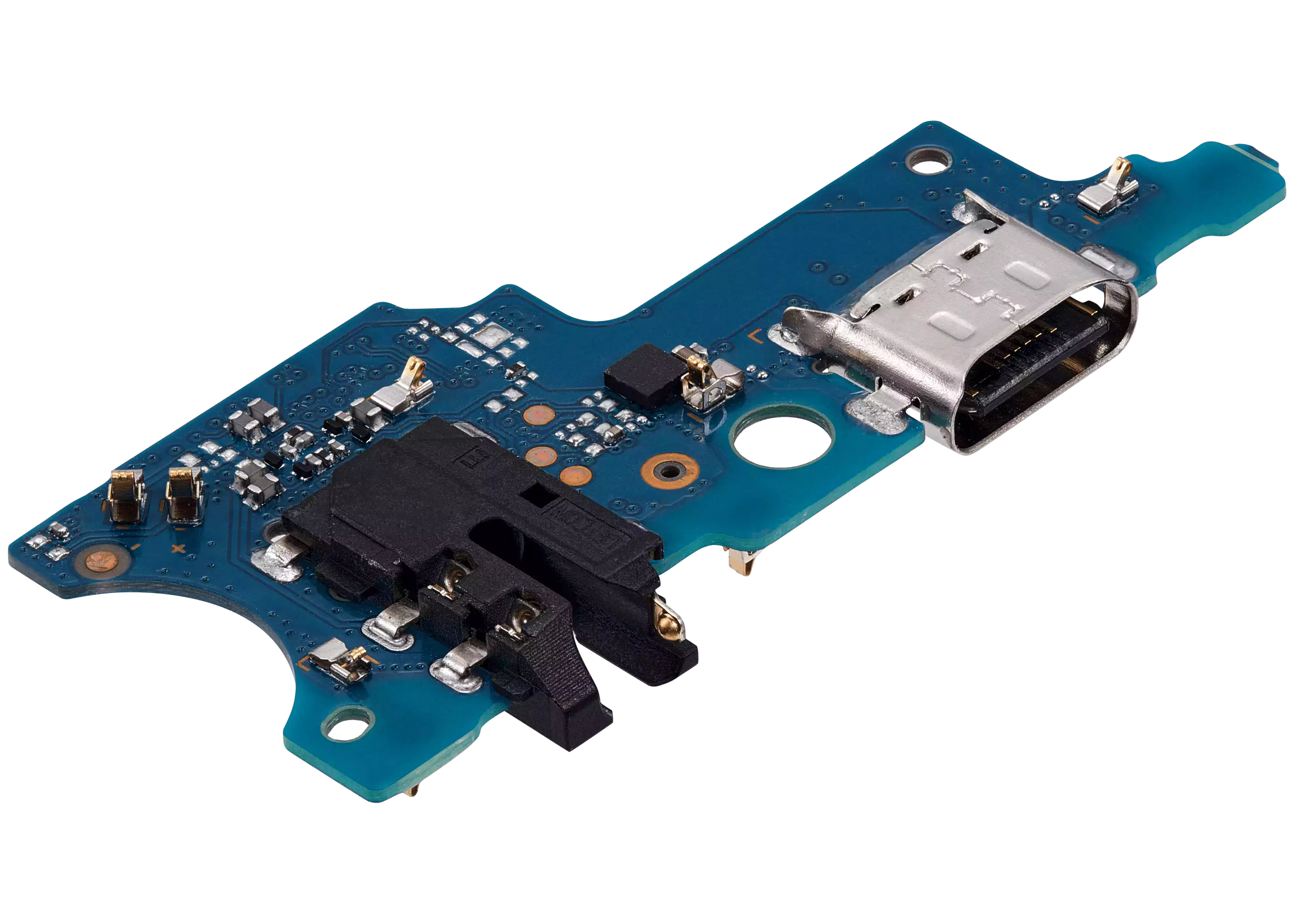 Placa de puerto de carga con conector para auriculares para Samsung Galaxy A06 (A065 / 2024) (Premium)